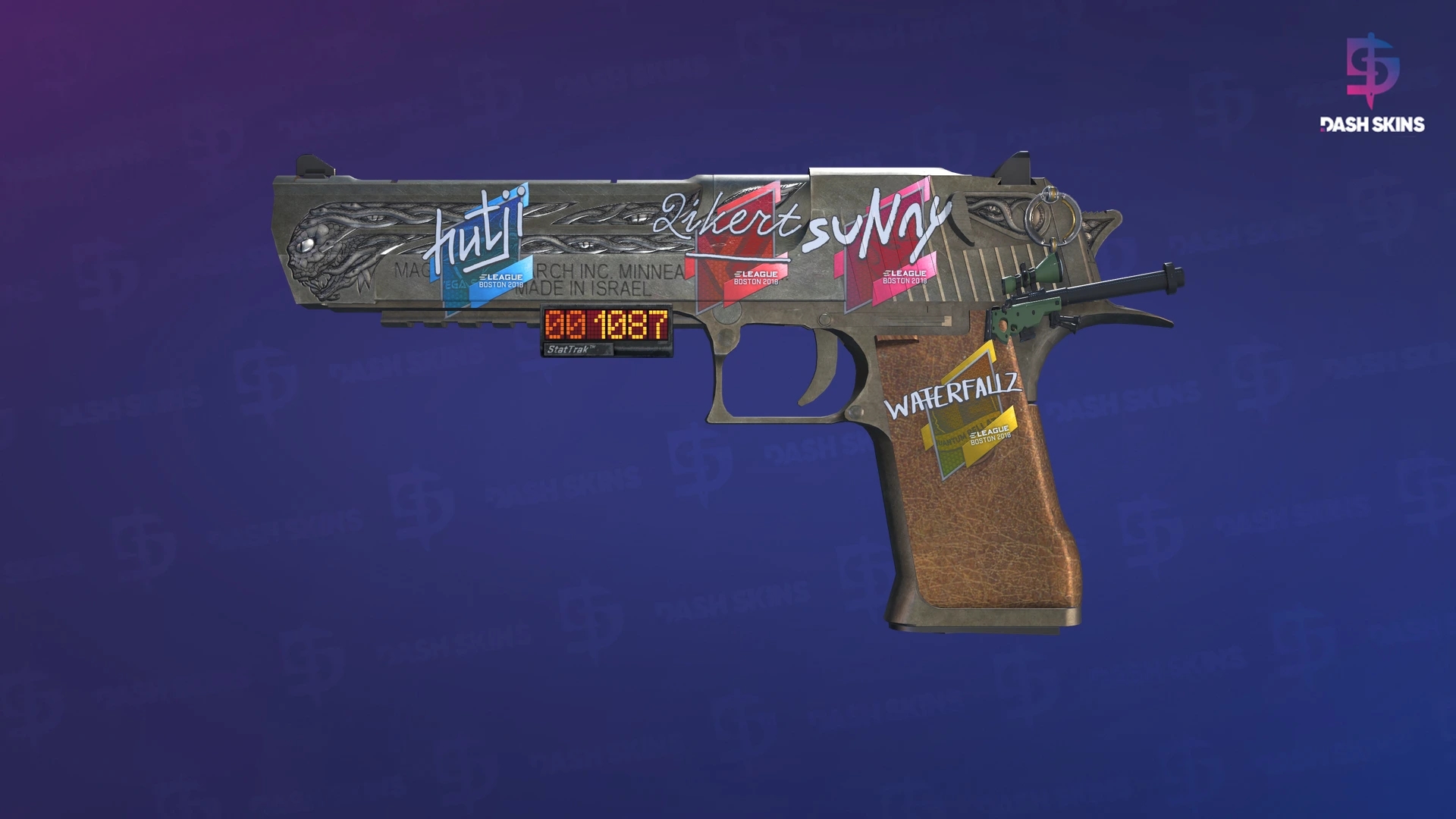 StatTrak™ Desert Eagle | Naga (Field-Tested) Screenshot Playside