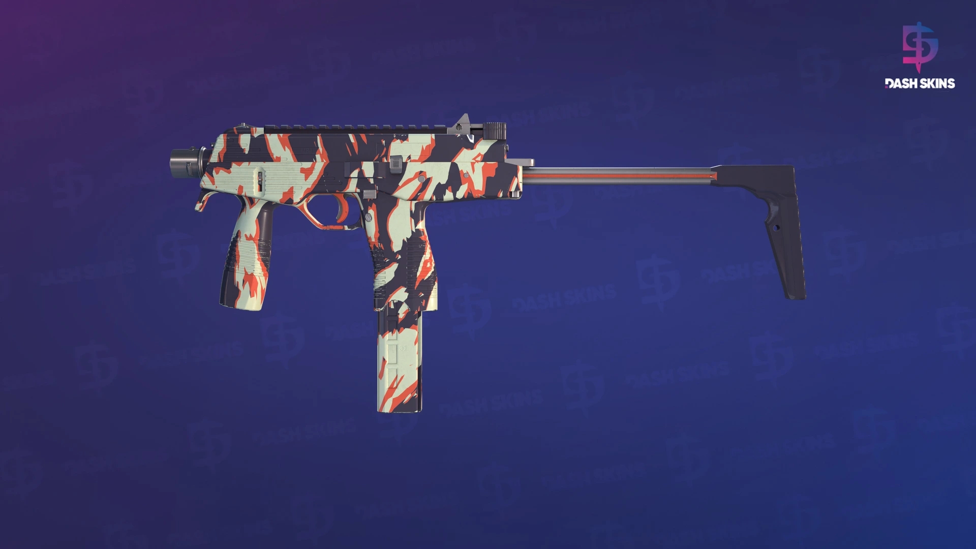 MP9 | Shredded (Factory New) Screenshot Playside