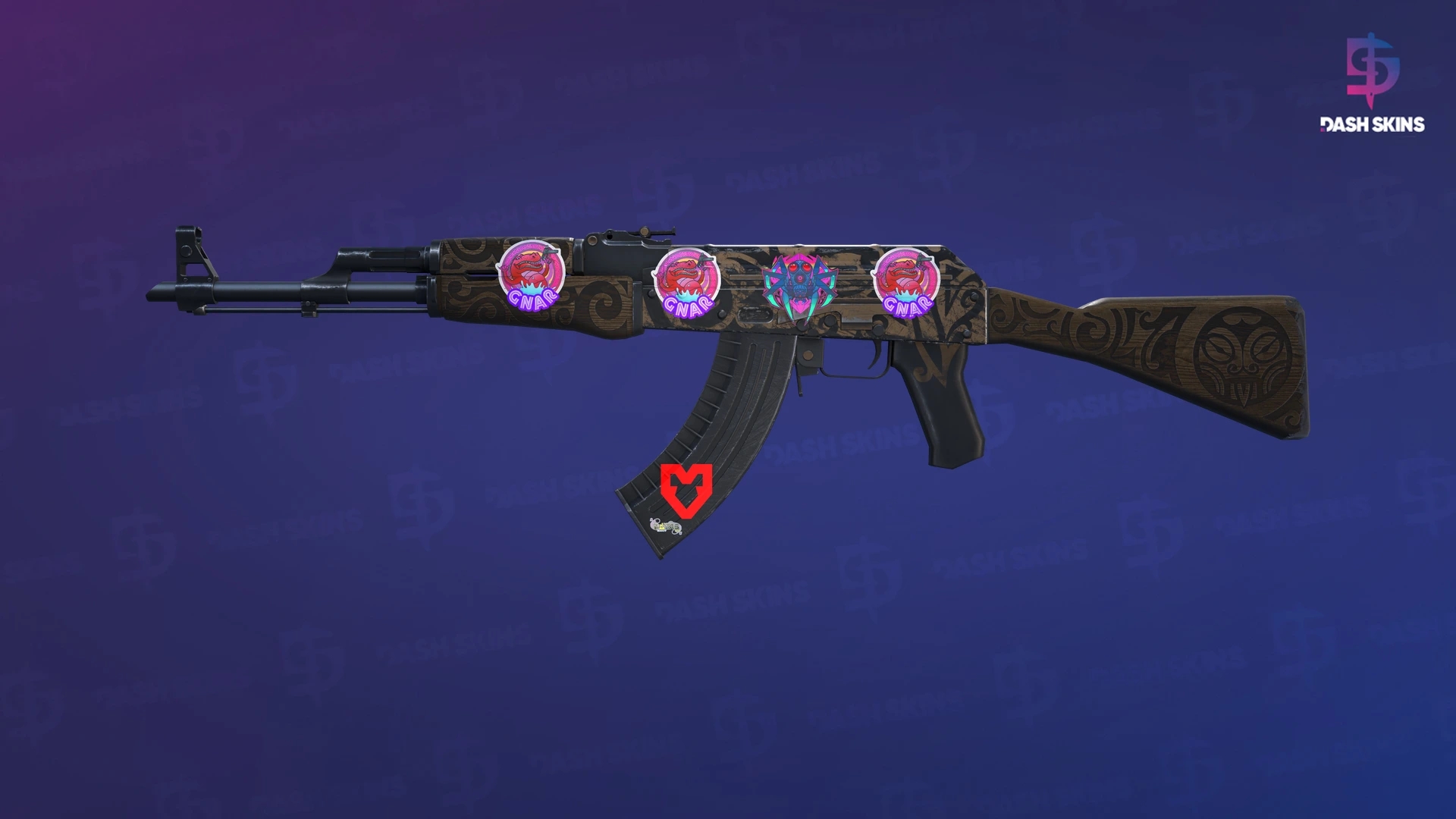 AK-47 | Uncharted (Field-Tested) Screenshot Playside