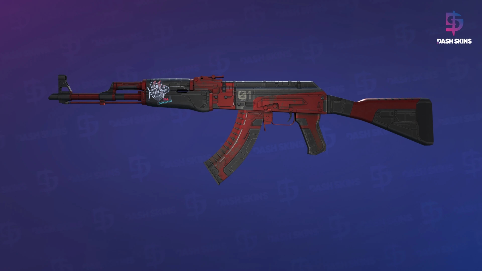 AK-47 | Orbit Mk01 (Field-Tested) Screenshot Playside