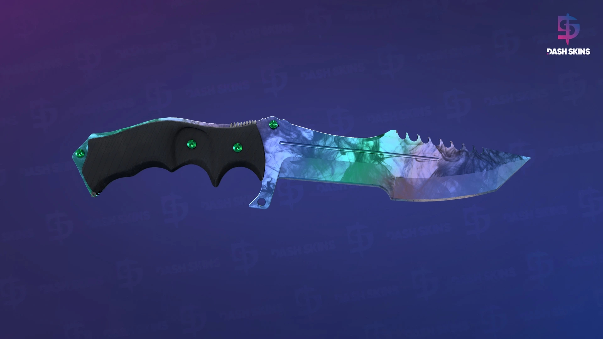 ★ Huntsman Knife | Gamma Doppler (Factory New) - Phase 1 Screenshot Playside