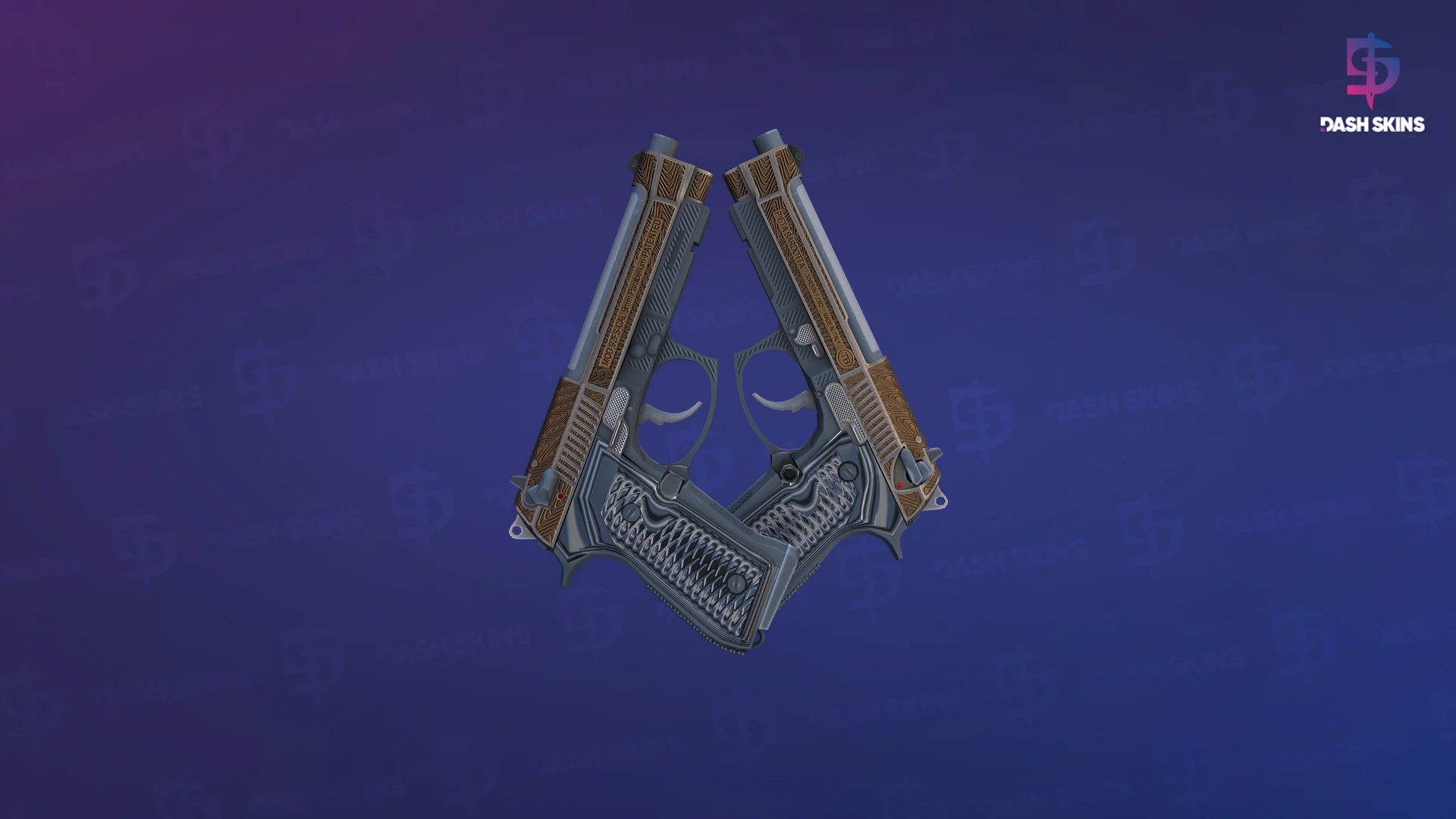 Dual Berettas | Tread (Factory New) Screenshot Playside