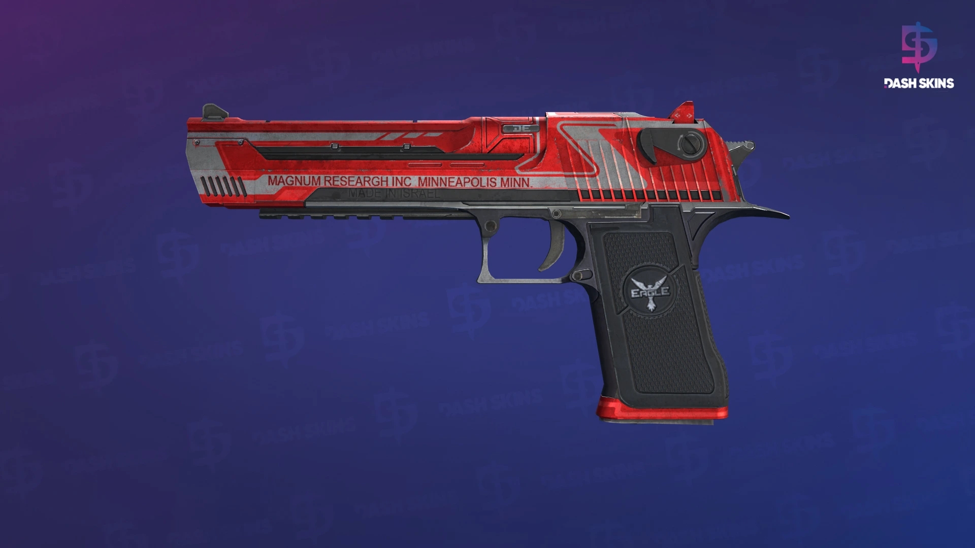Desert Eagle | Code Red (Well-Worn) Screenshot Playside