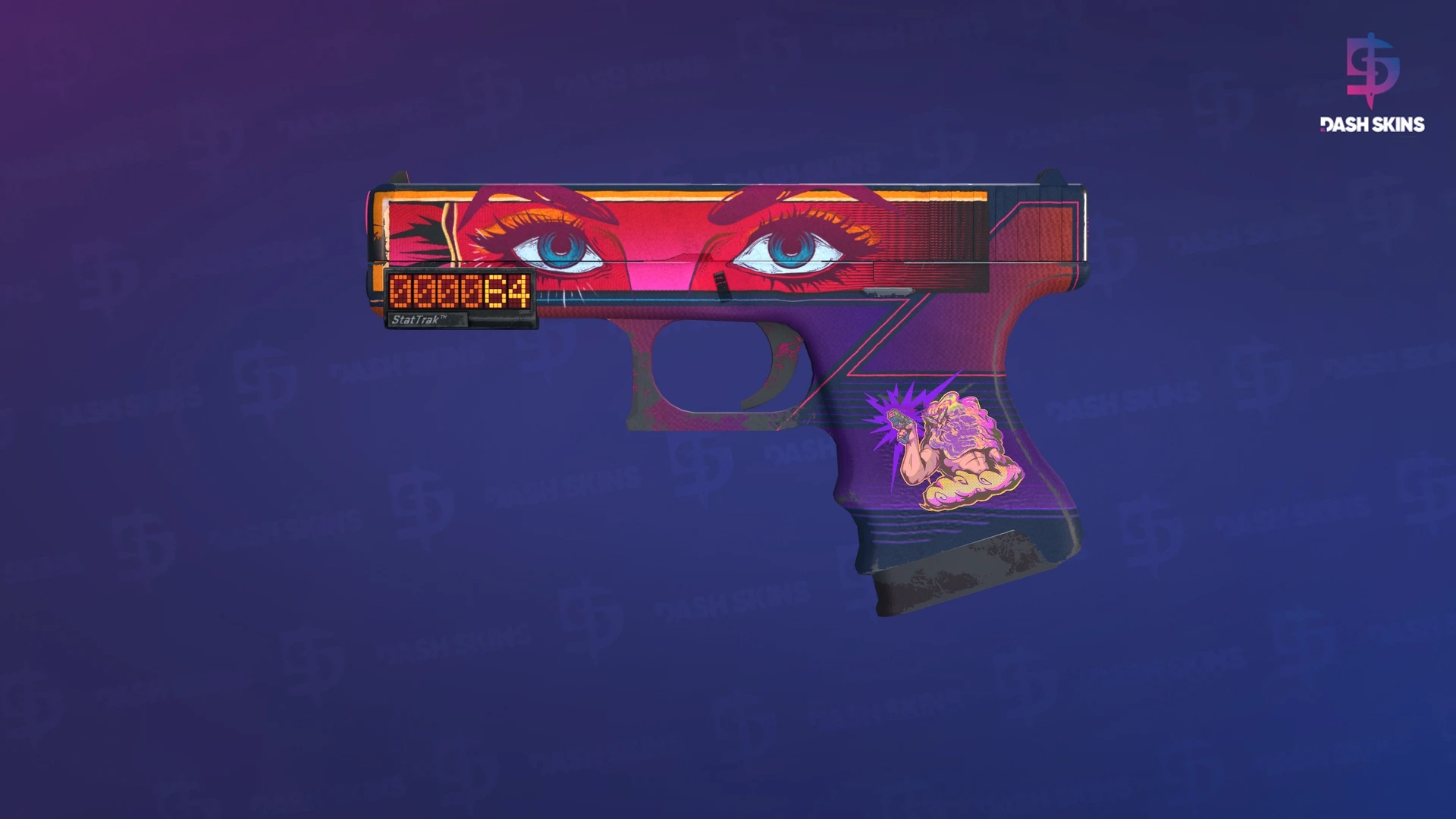 StatTrak™ Glock-18 | Vogue (Field-Tested) Screenshot Playside
