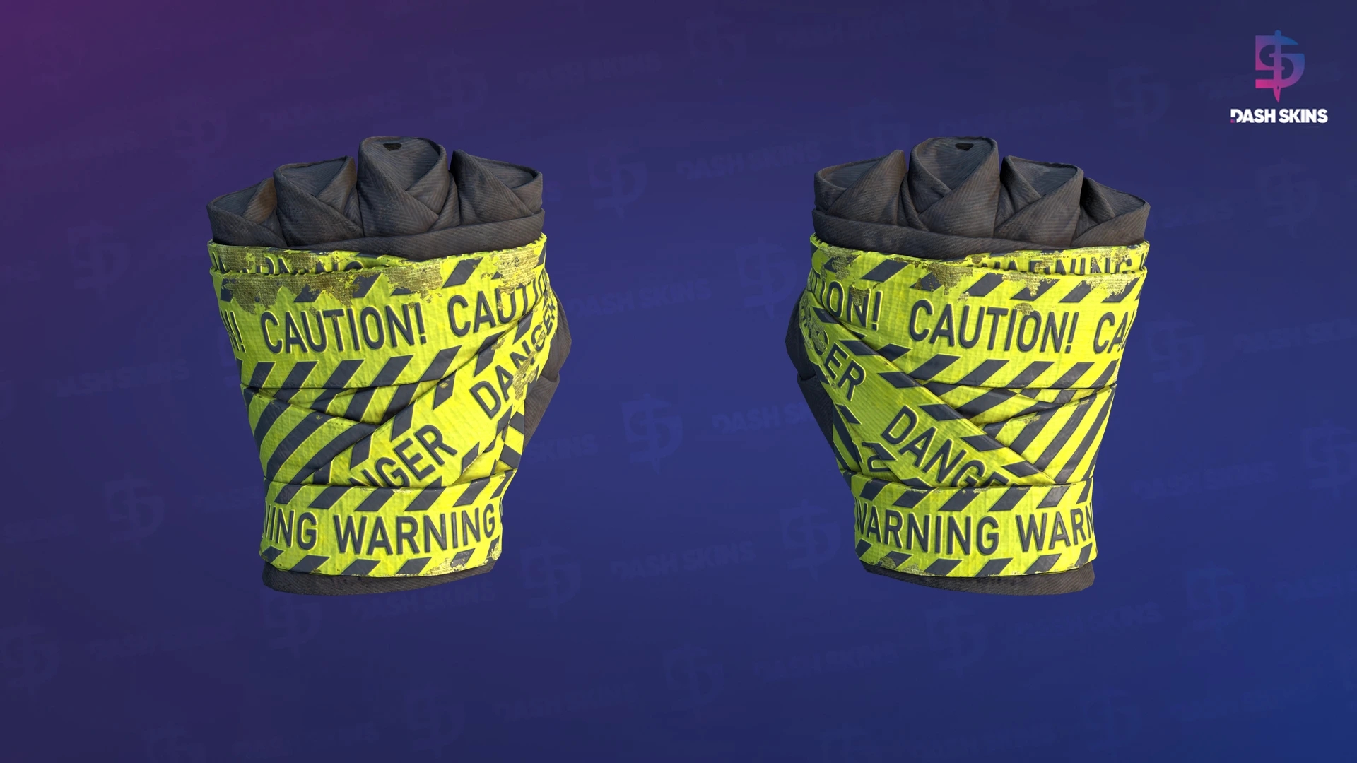 ★ Hand Wraps | CAUTION! (Battle-Scarred) Screenshot Playside