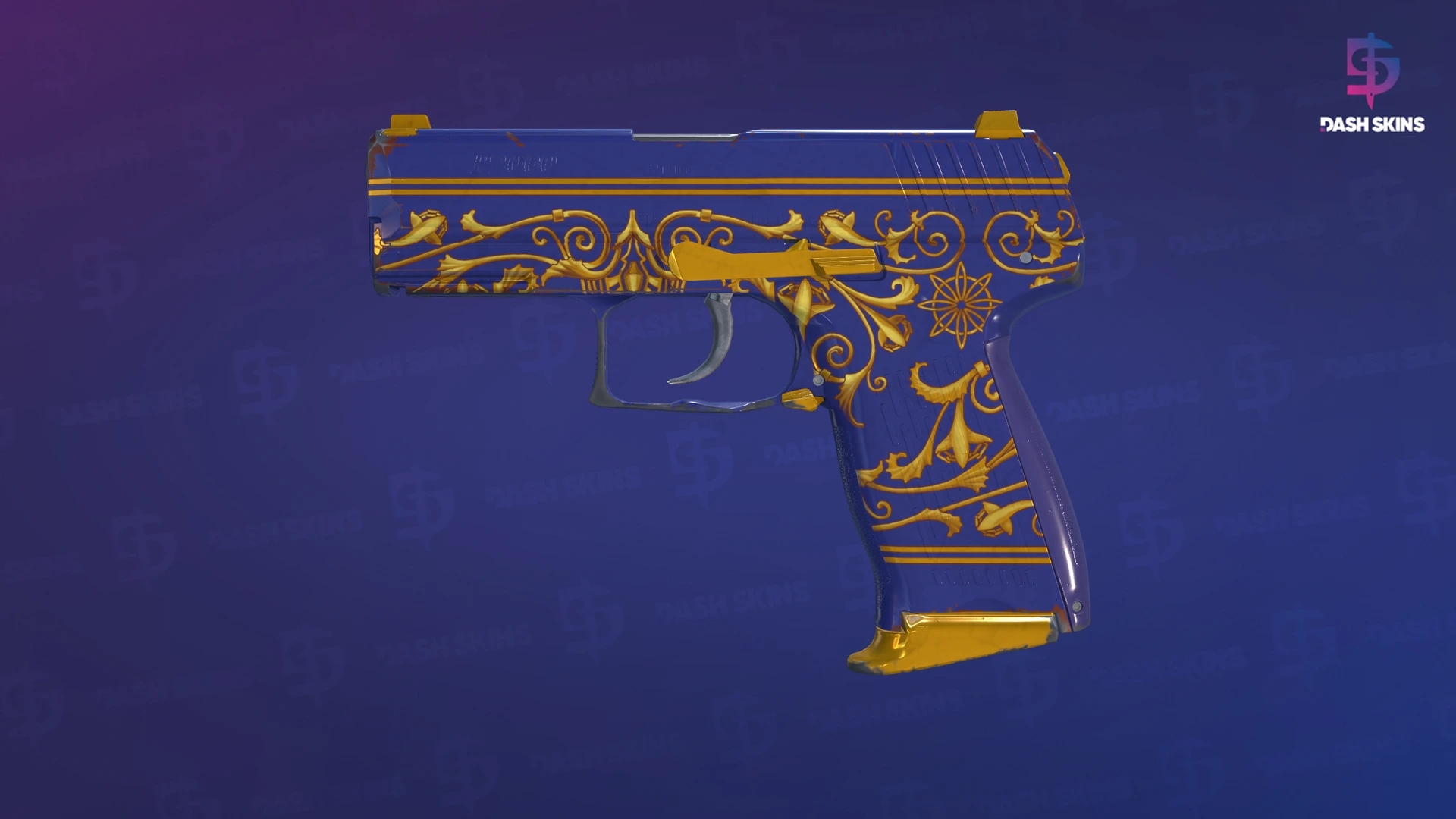 P2000 | Royal Baroque (Minimal Wear) Screenshot Playside
