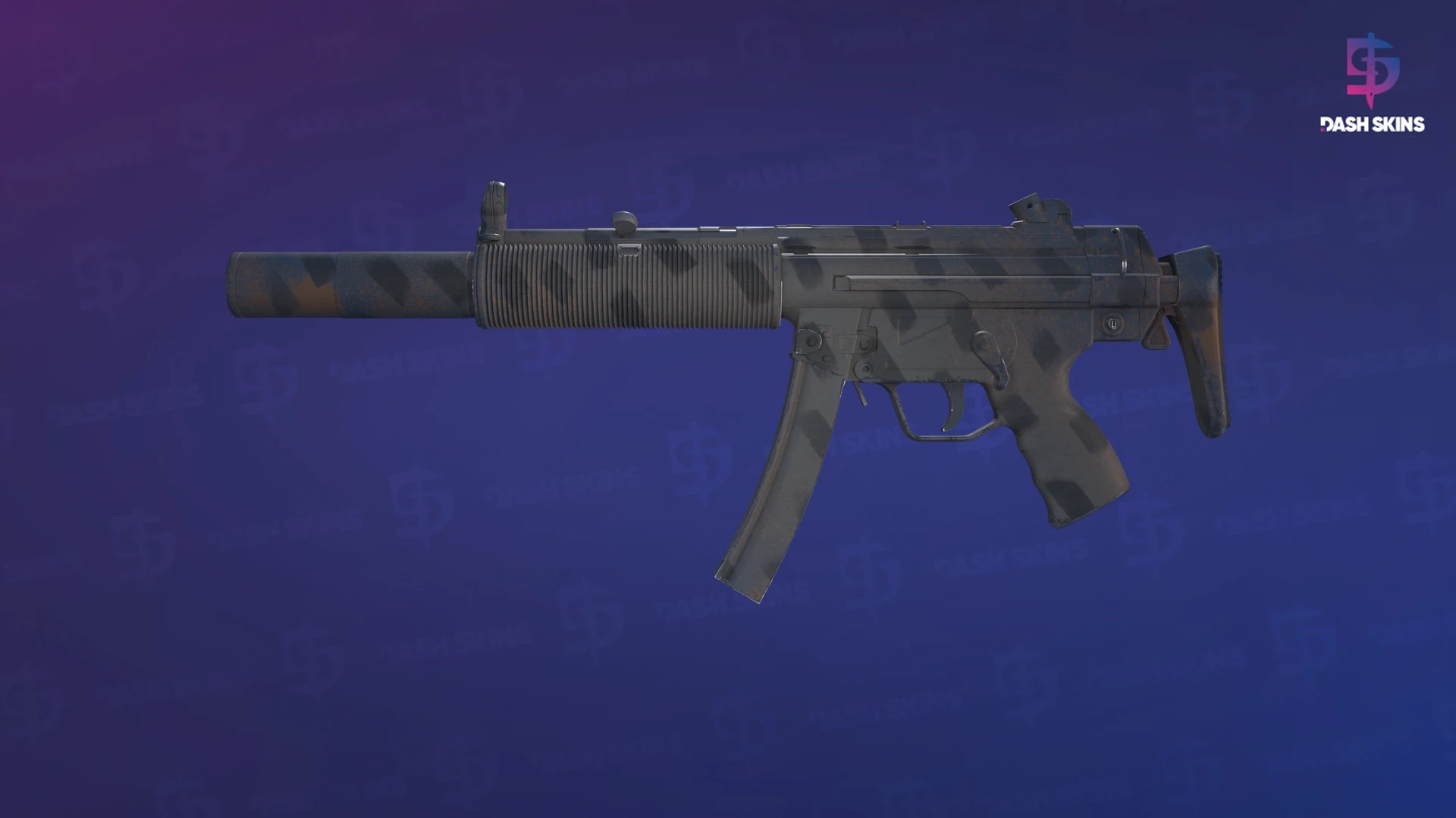 MP5-SD | Dirt Drop (Minimal Wear) Screenshot Playside