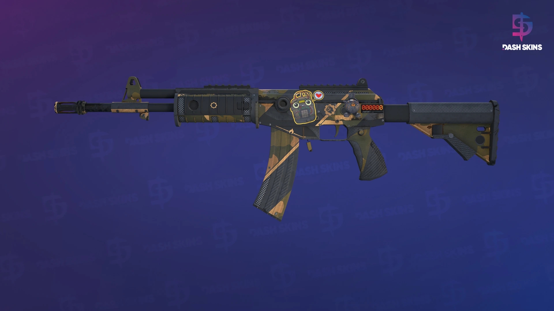 StatTrak™ Galil AR | Black Sand (Field-Tested) Screenshot Playside