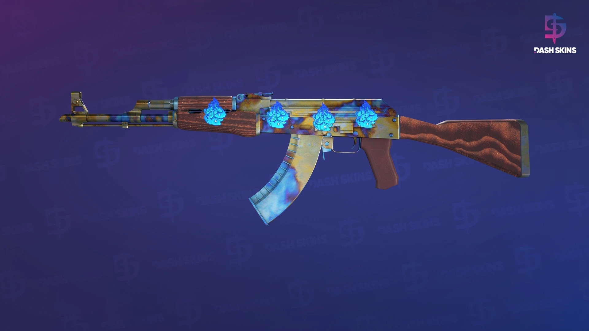 AK-47 | Case Hardened (Minimal Wear) Screenshot Playside