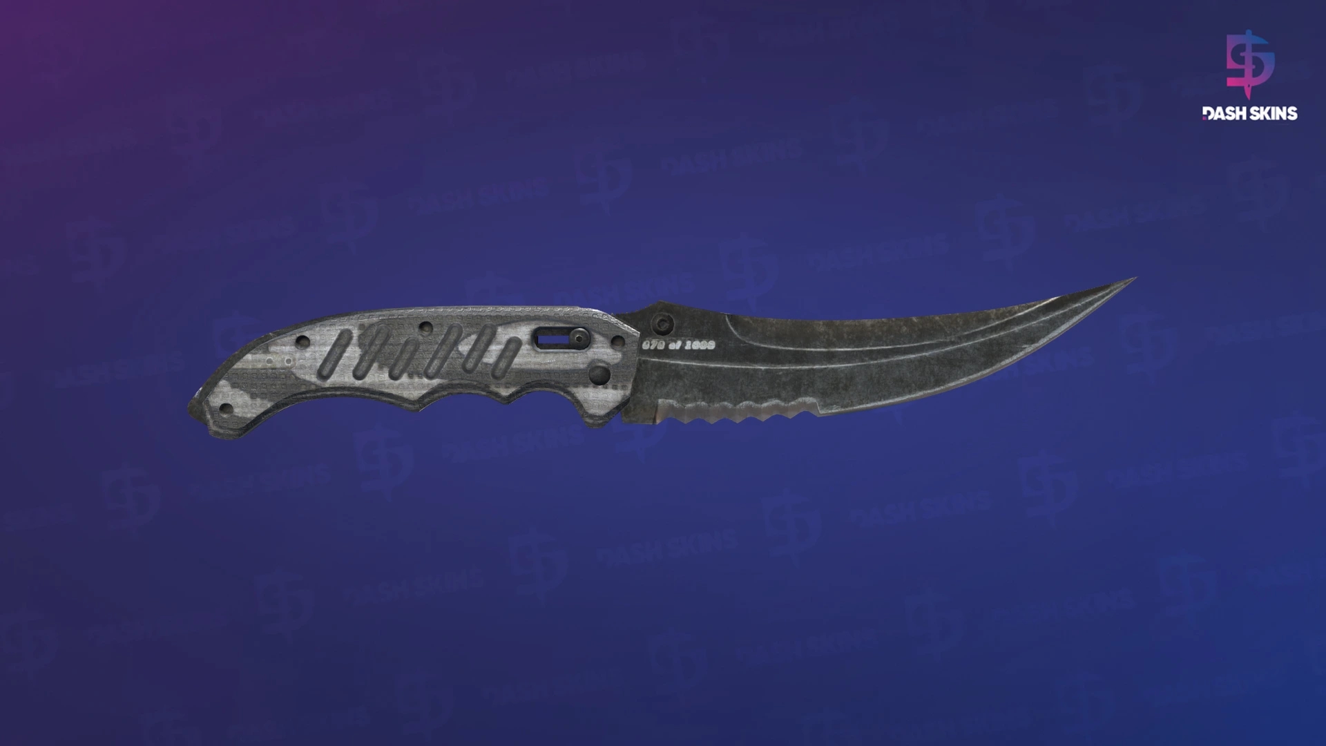 ★ Flip Knife | Black Laminate (Battle-Scarred) Screenshot Playside