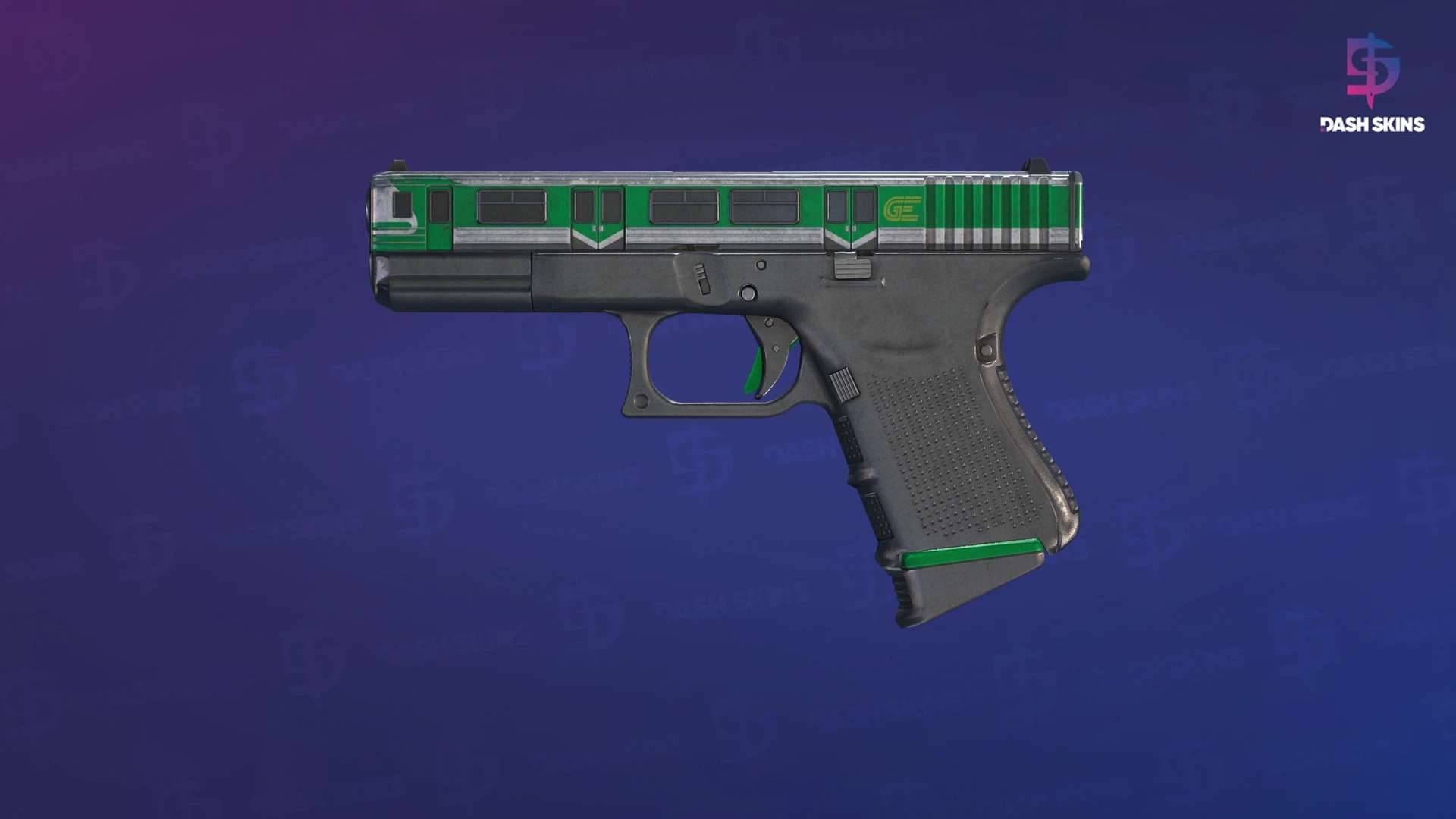 Glock-18 | Green Line (Field-Tested) Screenshot Playside