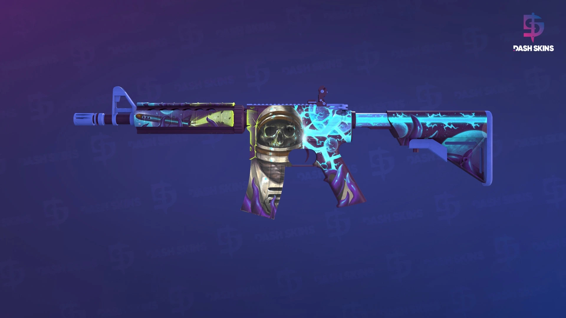 M4A4 | Desolate Space (Field-Tested) Screenshot Playside