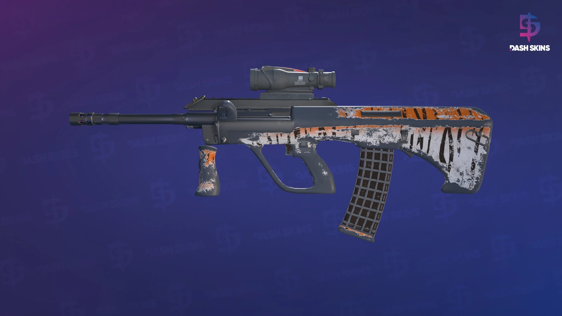 AUG | Bengal Tiger (Battle-Scarred) Screenshot Playside