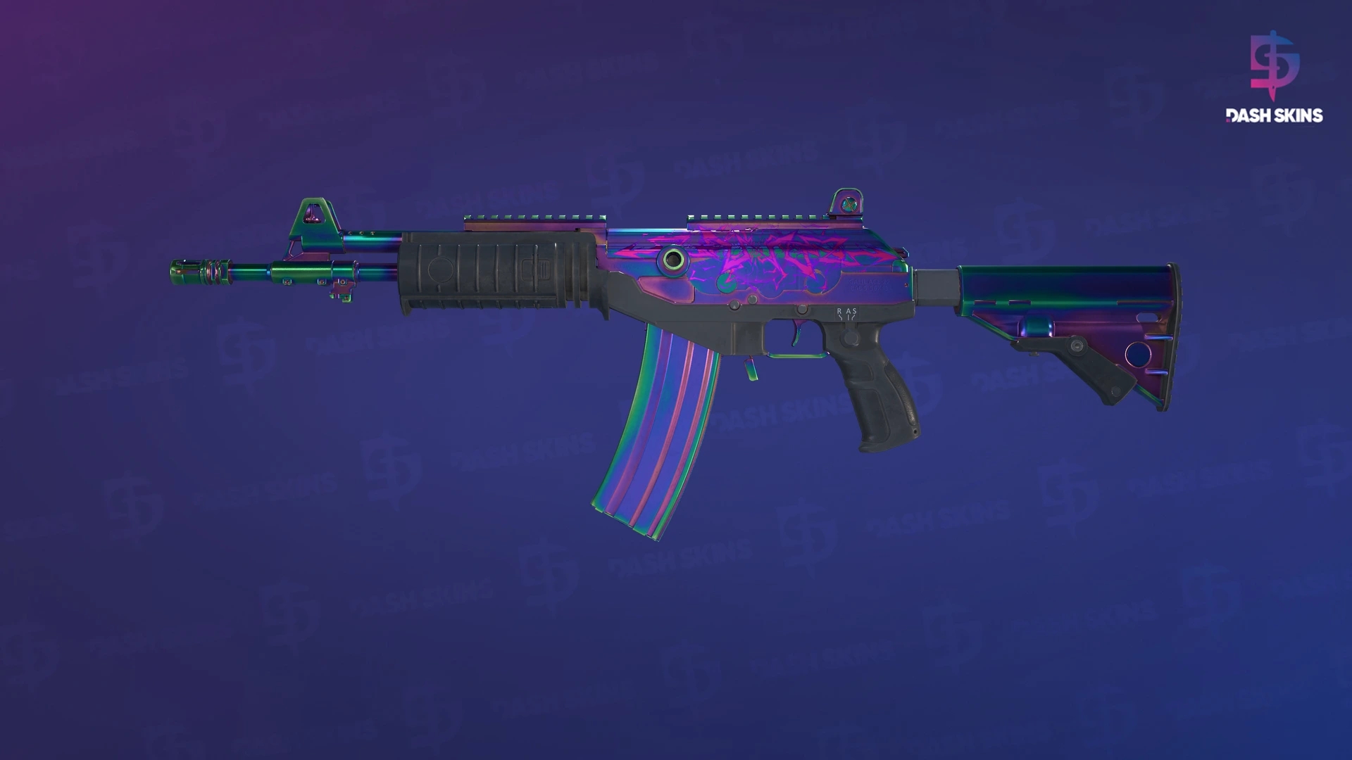 Galil AR | Rainbow Spoon (Factory New) Screenshot Playside