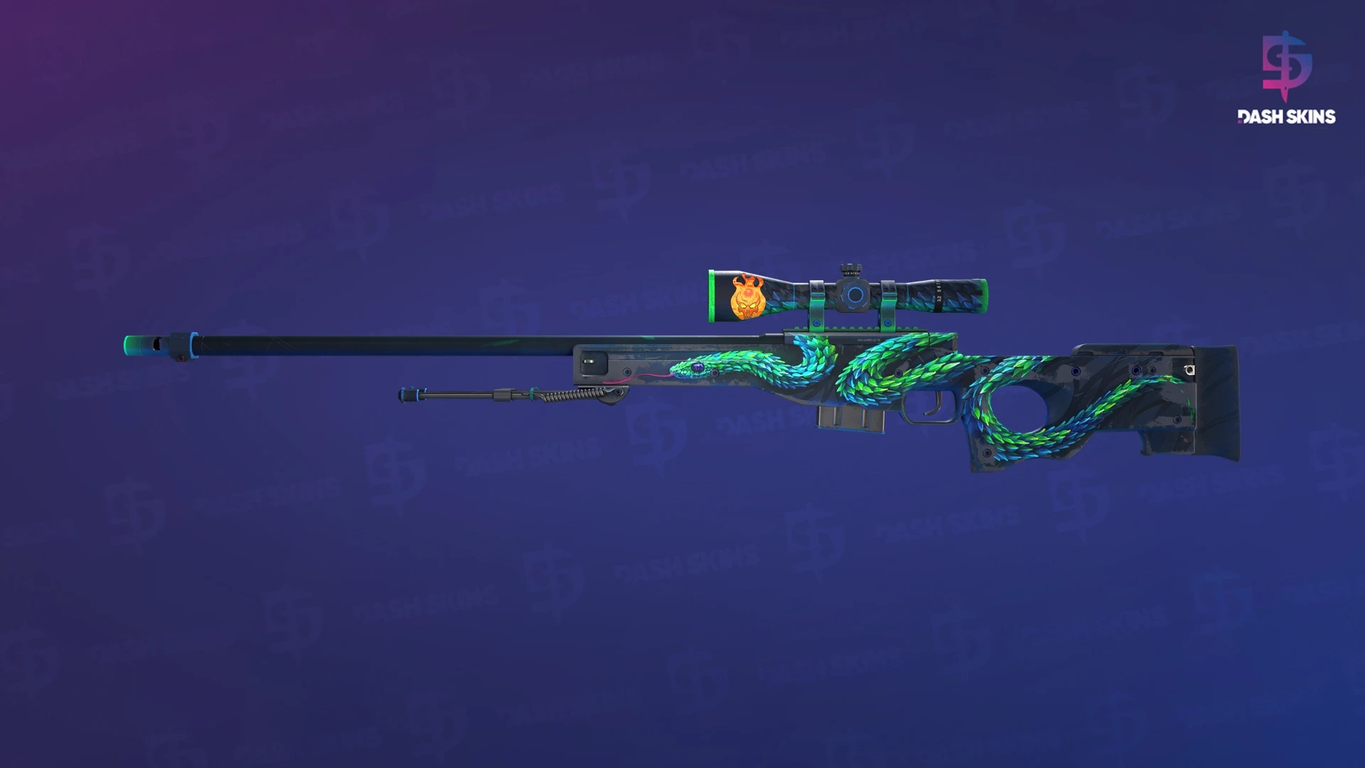 AWP | Atheris (Battle-Scarred) Screenshot Playside