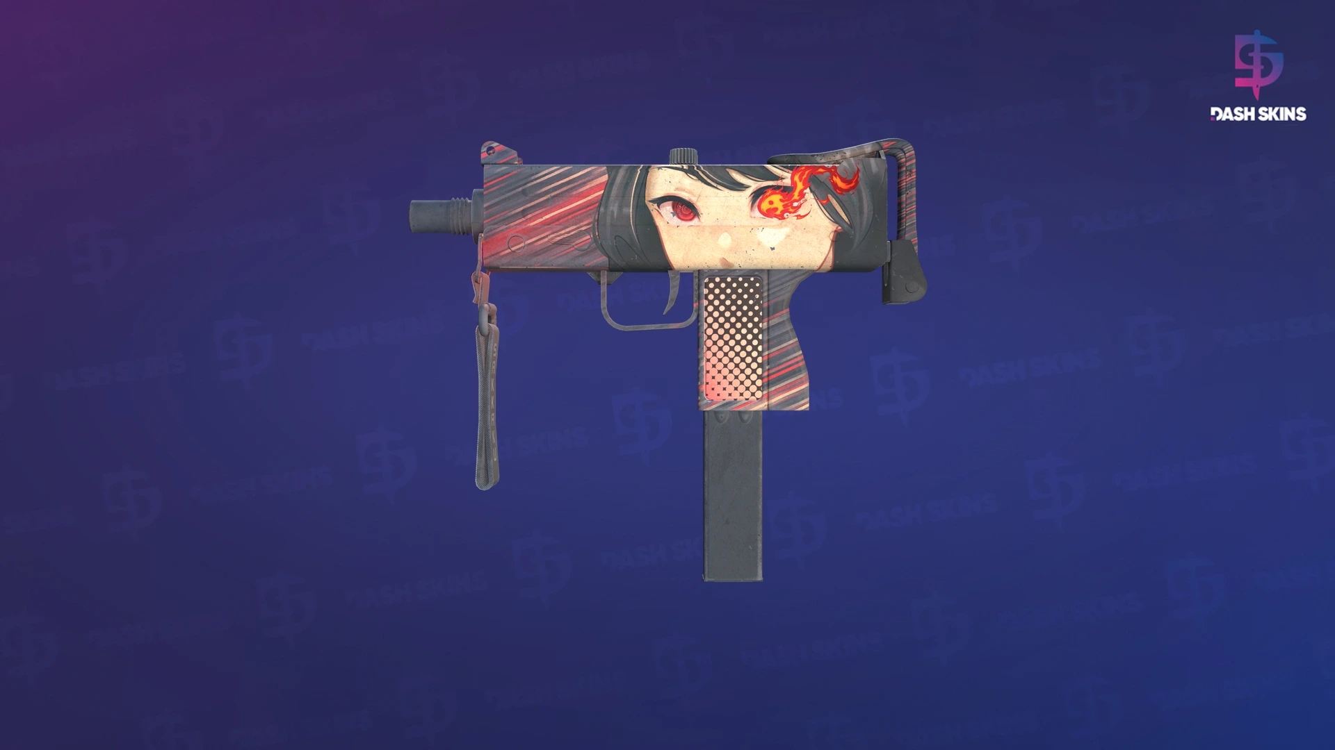 MAC-10 | Sakkaku (Well-Worn) Screenshot Playside
