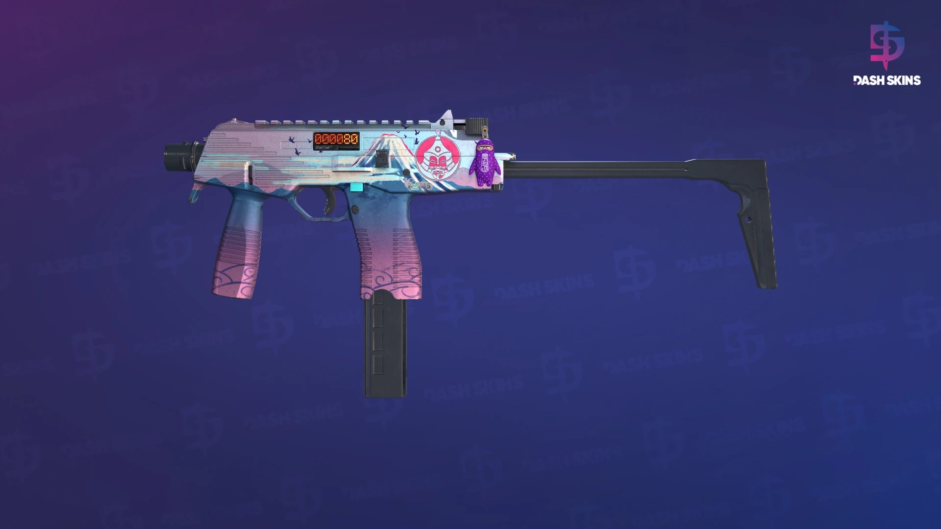 StatTrak™ MP9 | Mount Fuji (Minimal Wear) Screenshot Playside