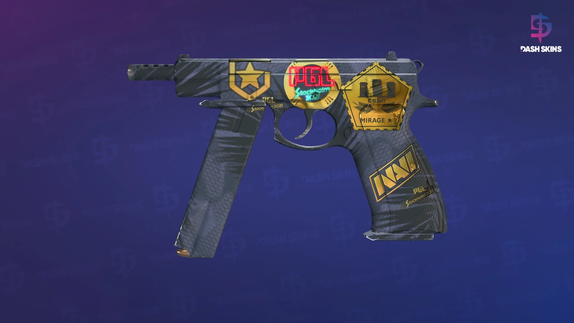 Souvenir CZ75-Auto | Midnight Palm (Factory New) Screenshot Playside