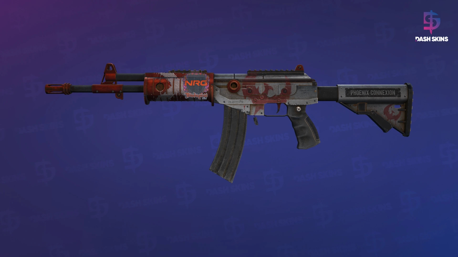 Galil AR | Connexion (Battle-Scarred) Screenshot Playside