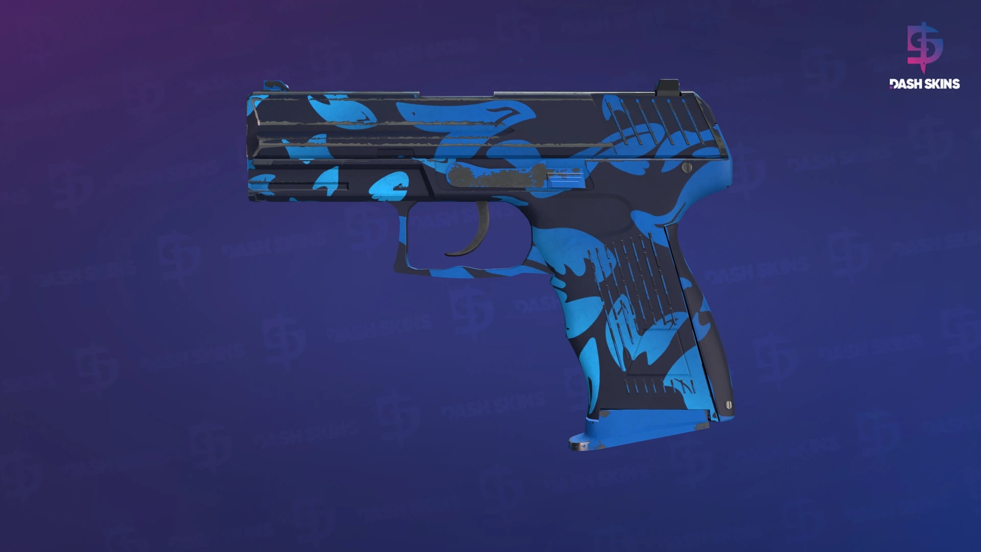 P2000 | Oceanic (Minimal Wear) Screenshot Playside