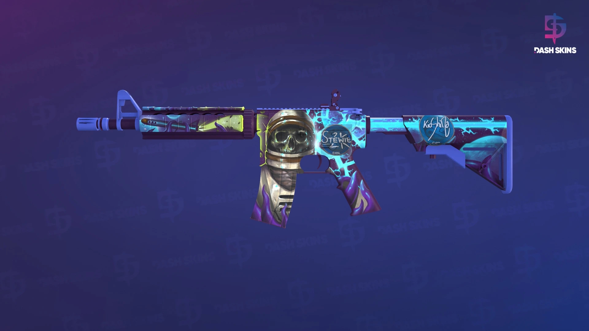 M4A4 | Desolate Space (Field-Tested) Screenshot Playside
