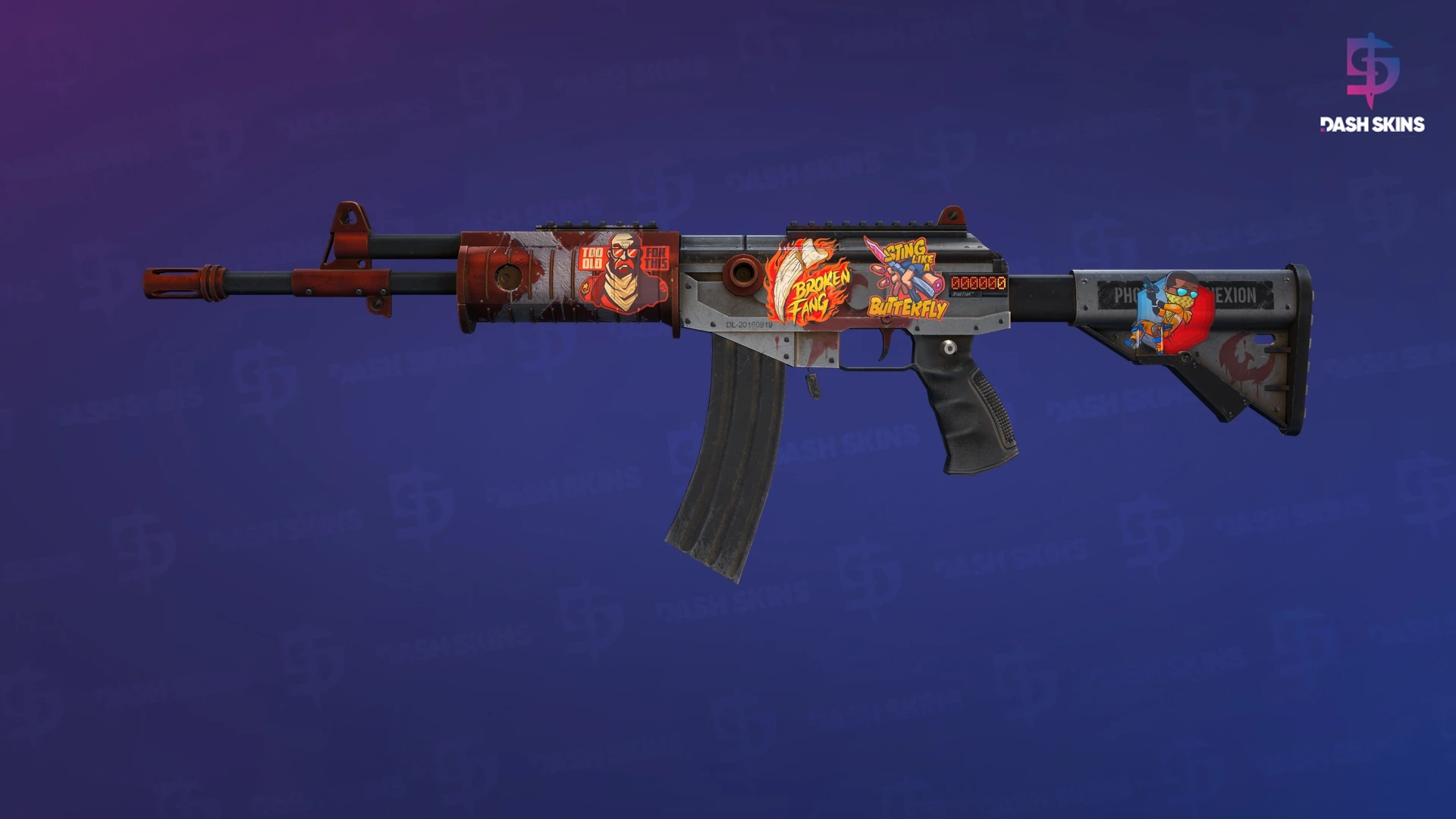 StatTrak™ Galil AR | Connexion (Field-Tested) Screenshot Playside