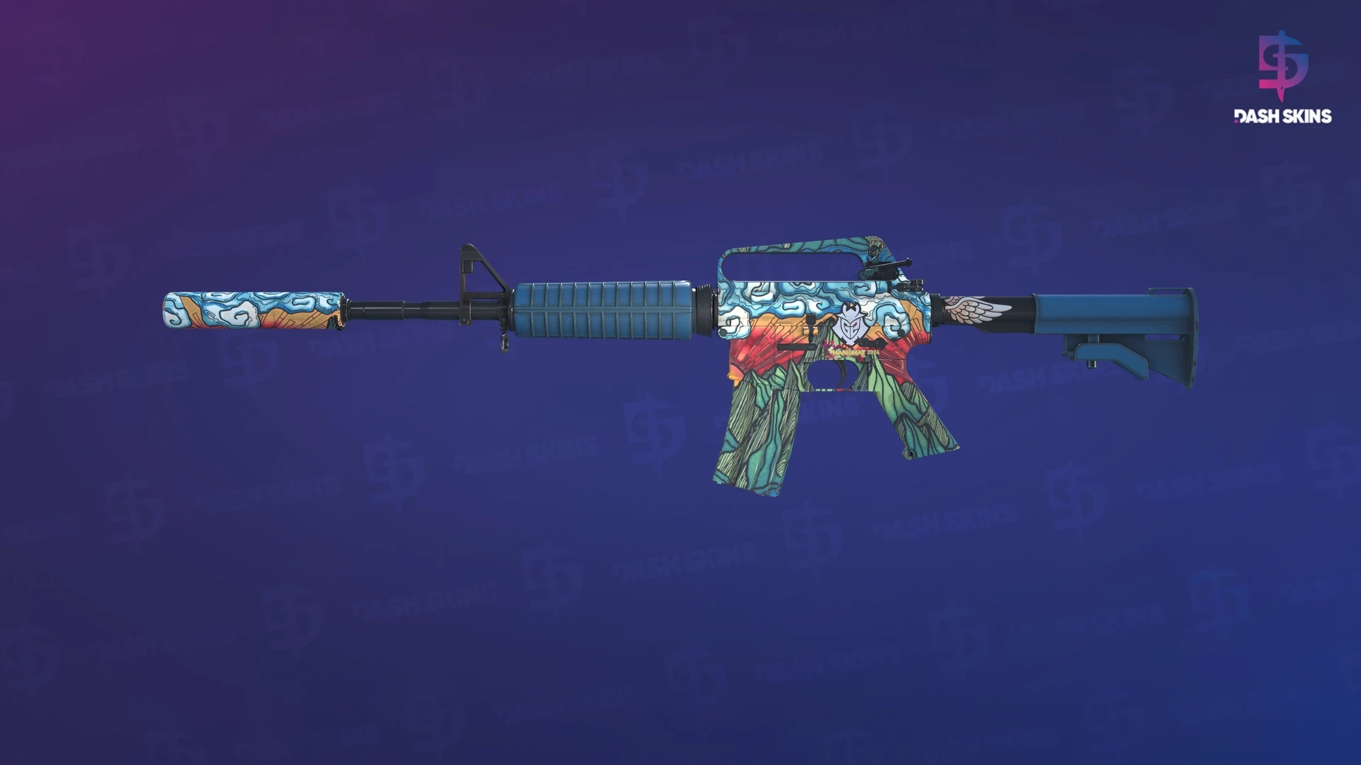 M4A1-S | Solitude (Minimal Wear) Screenshot Playside