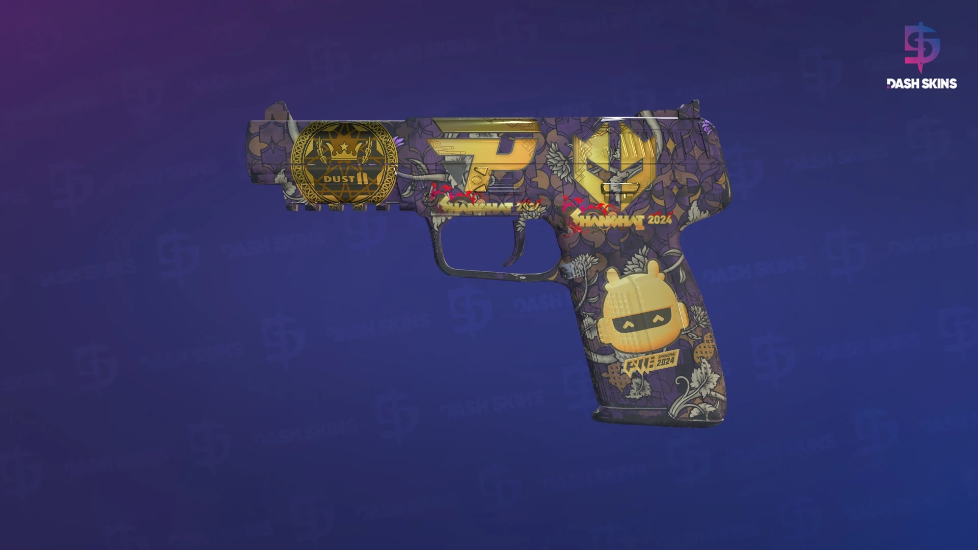 Souvenir Five-SeveN | Withered Vine (Minimal Wear) Screenshot Playside