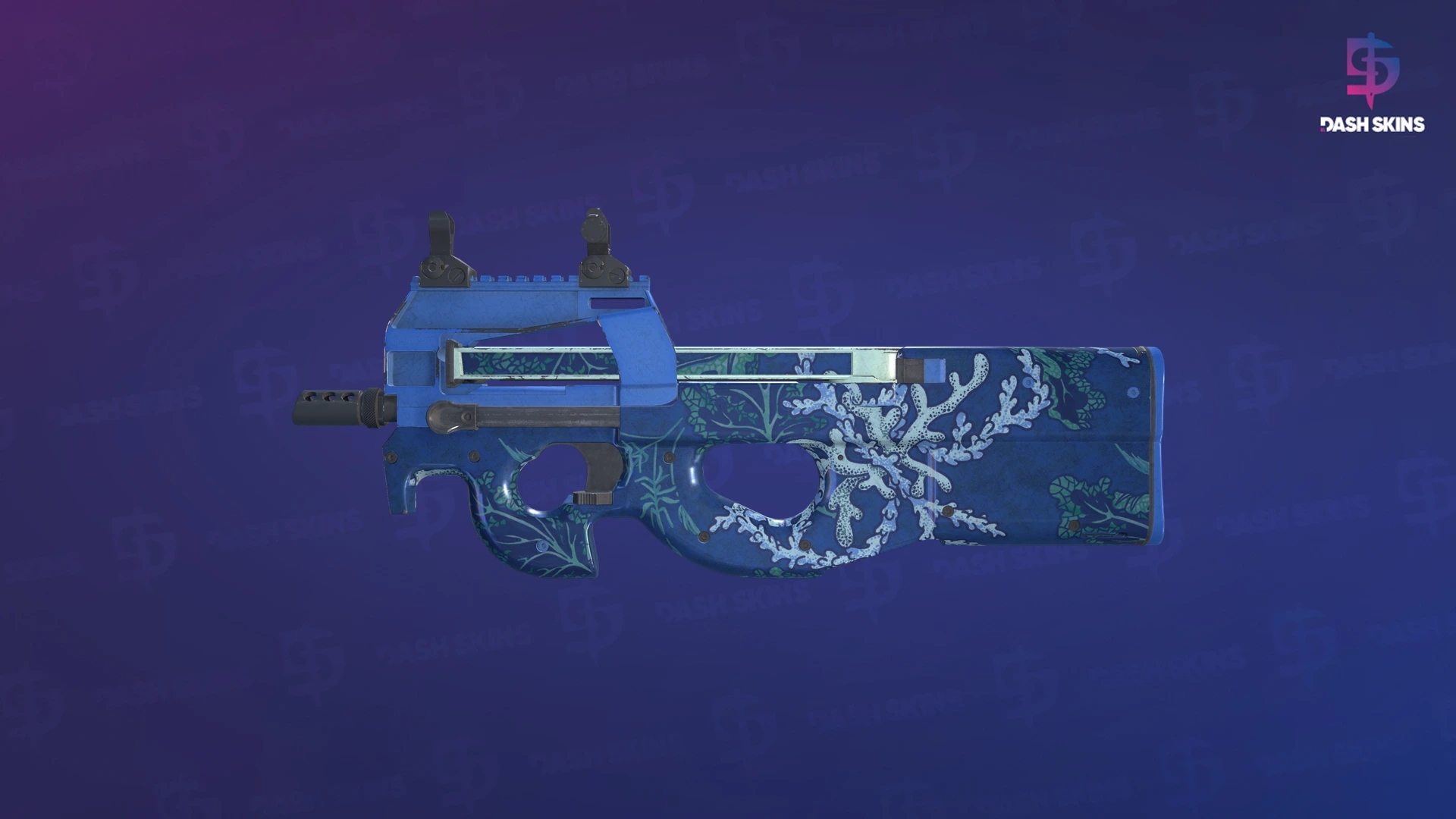 P90 | Reef Grief (Field-Tested) Screenshot Playside