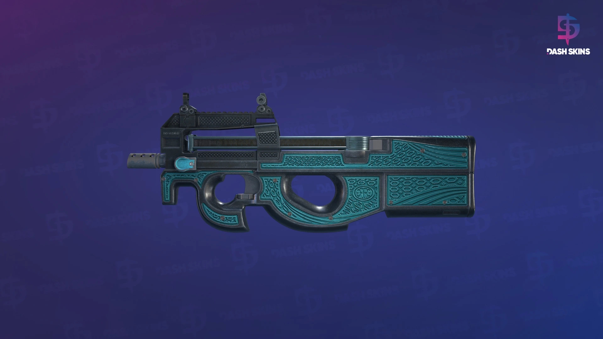 P90 | Traction (Battle-Scarred) Screenshot Playside