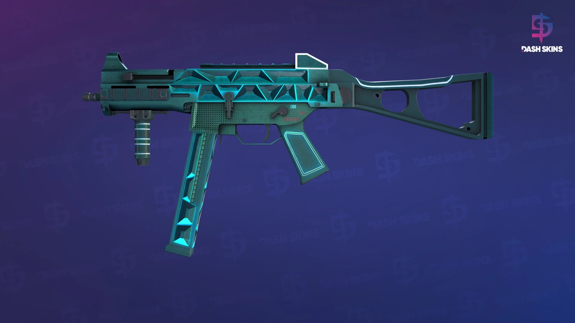 UMP-45 | Scaffold (Minimal Wear) Screenshot Playside