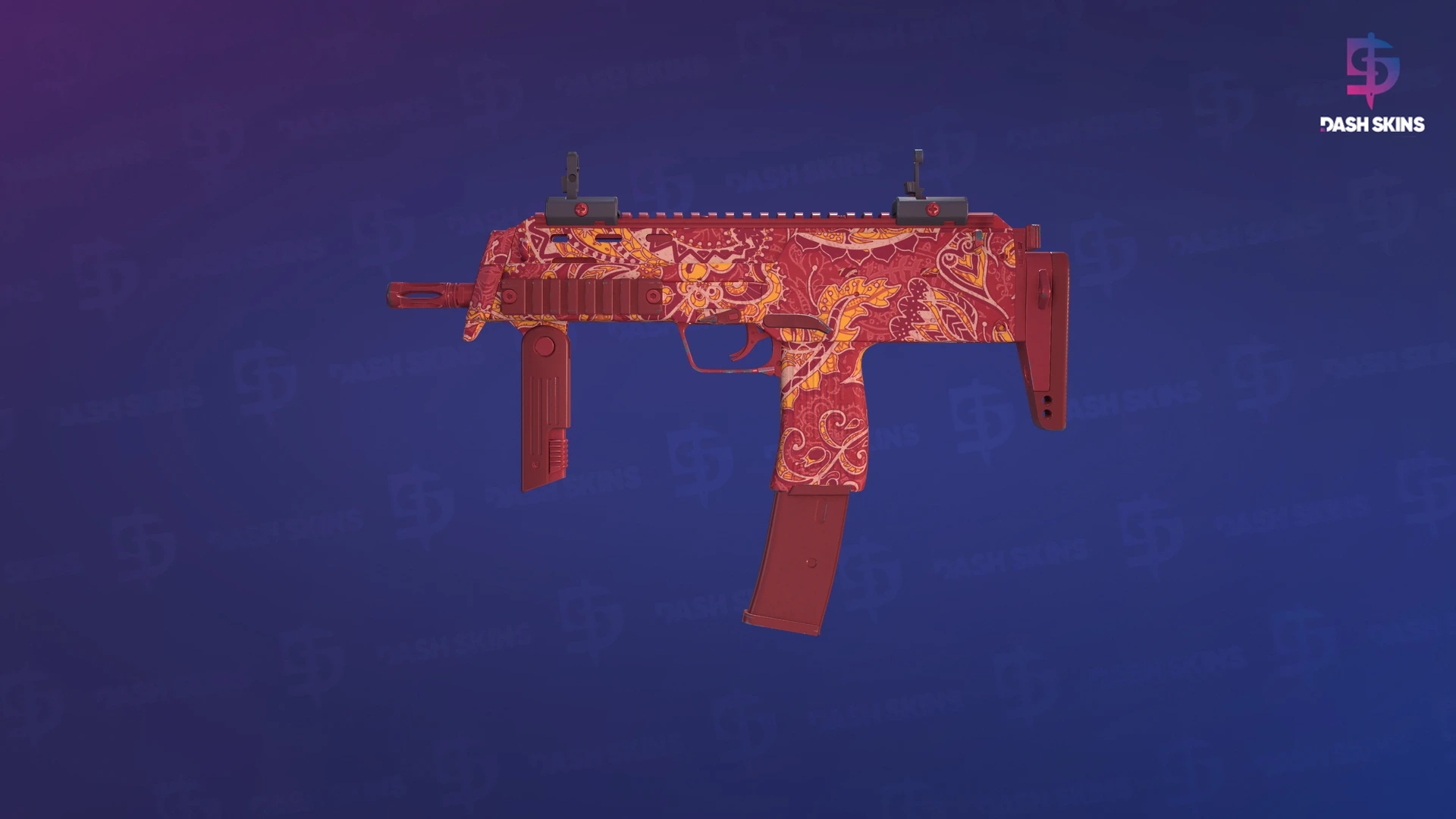 MP7 | Coral Paisley (Factory New) Screenshot Playside