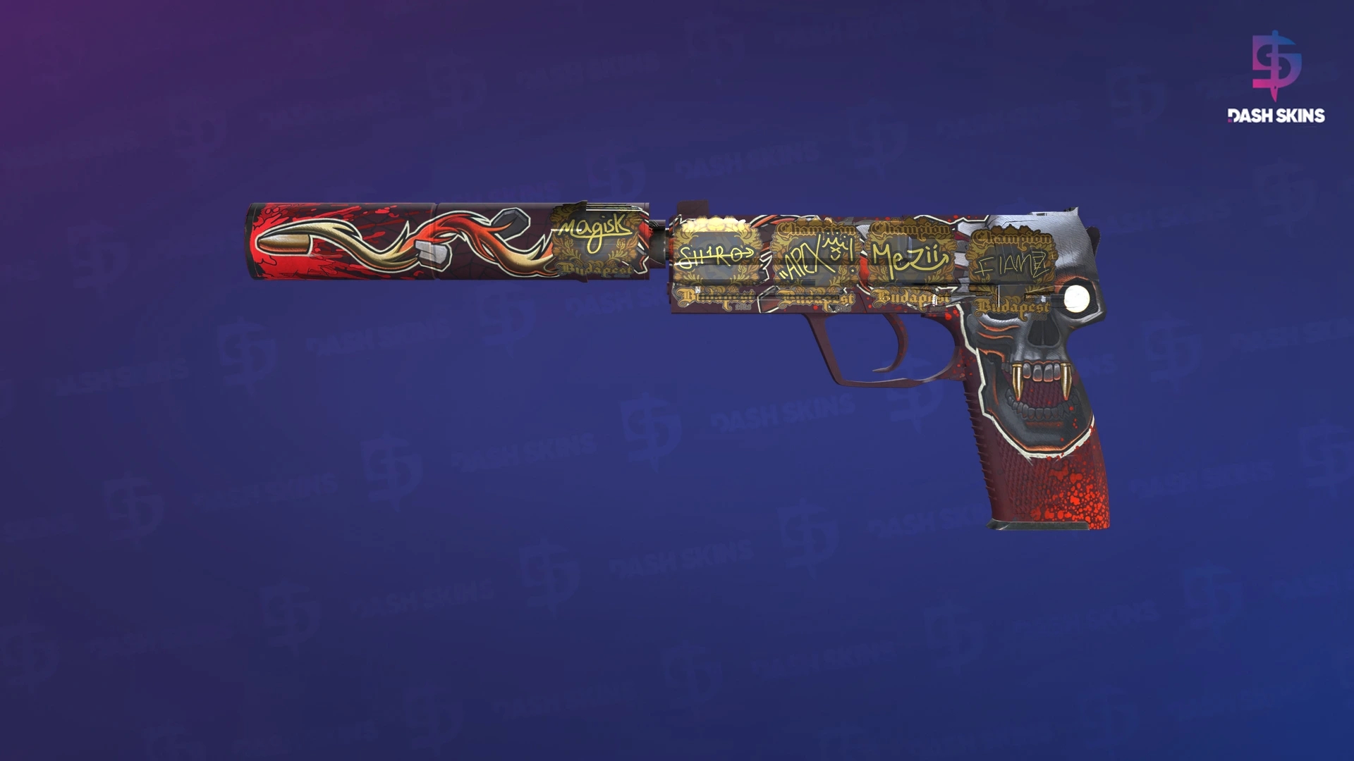 USP-S | Kill Confirmed (Well-Worn) Screenshot Playside