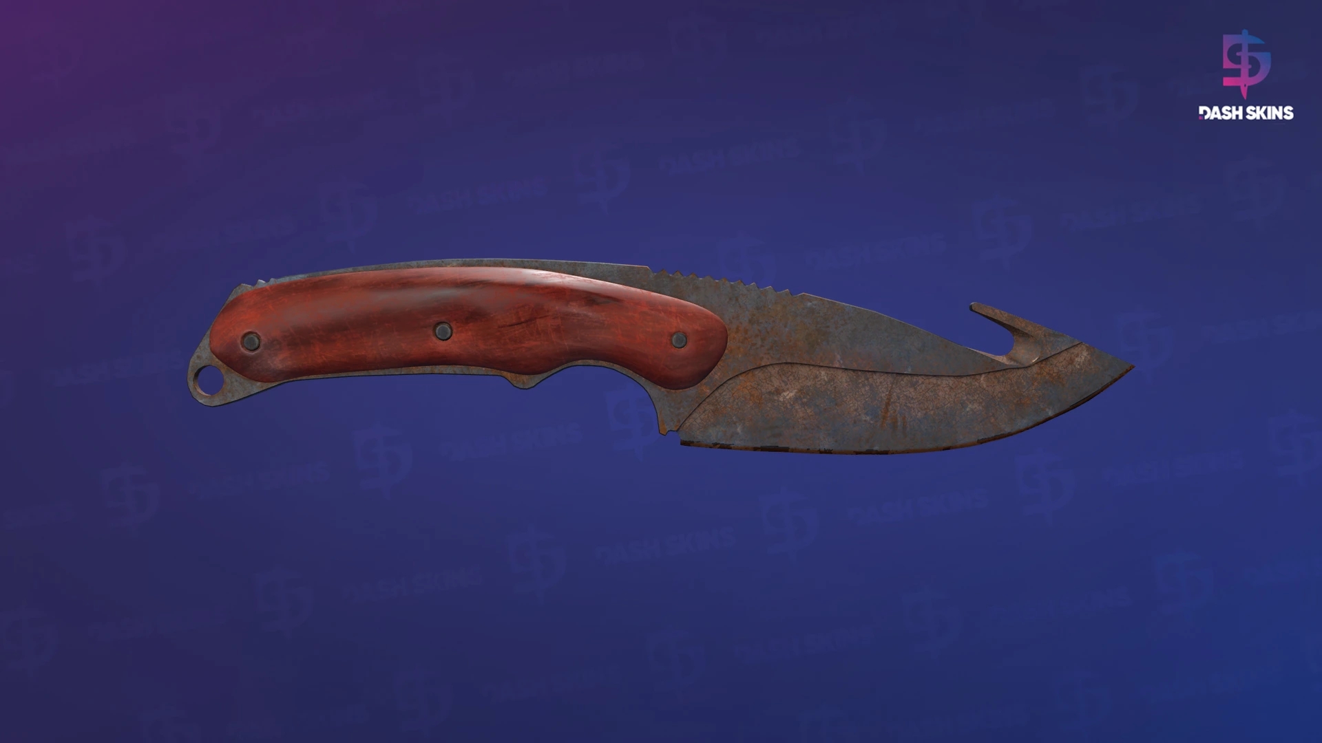 ★ Gut Knife | Rust Coat (Battle-Scarred) Screenshot Playside