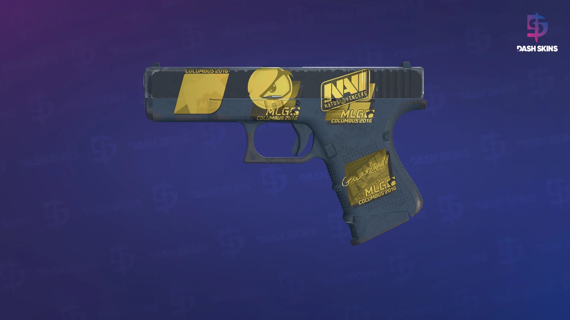 Souvenir Glock-18 | Night (Well-Worn) Screenshot Playside
