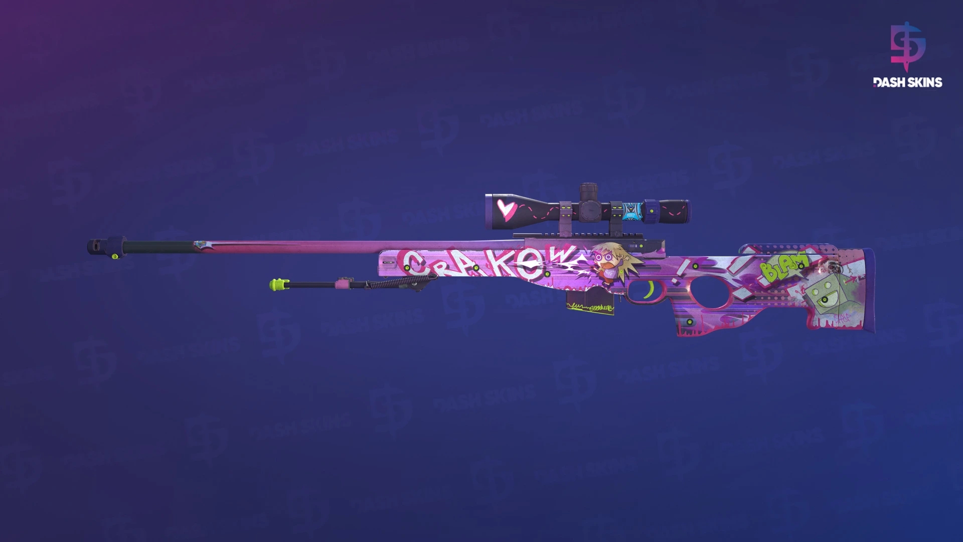 AWP | Crakow! (Well-Worn) Screenshot Playside