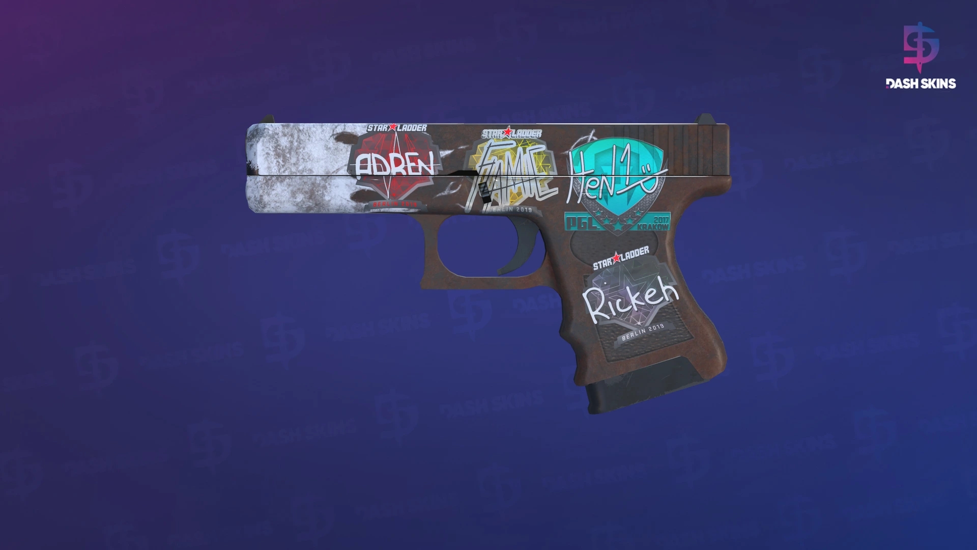 Glock-18 | Oxide Blaze (Factory New) Screenshot Playside