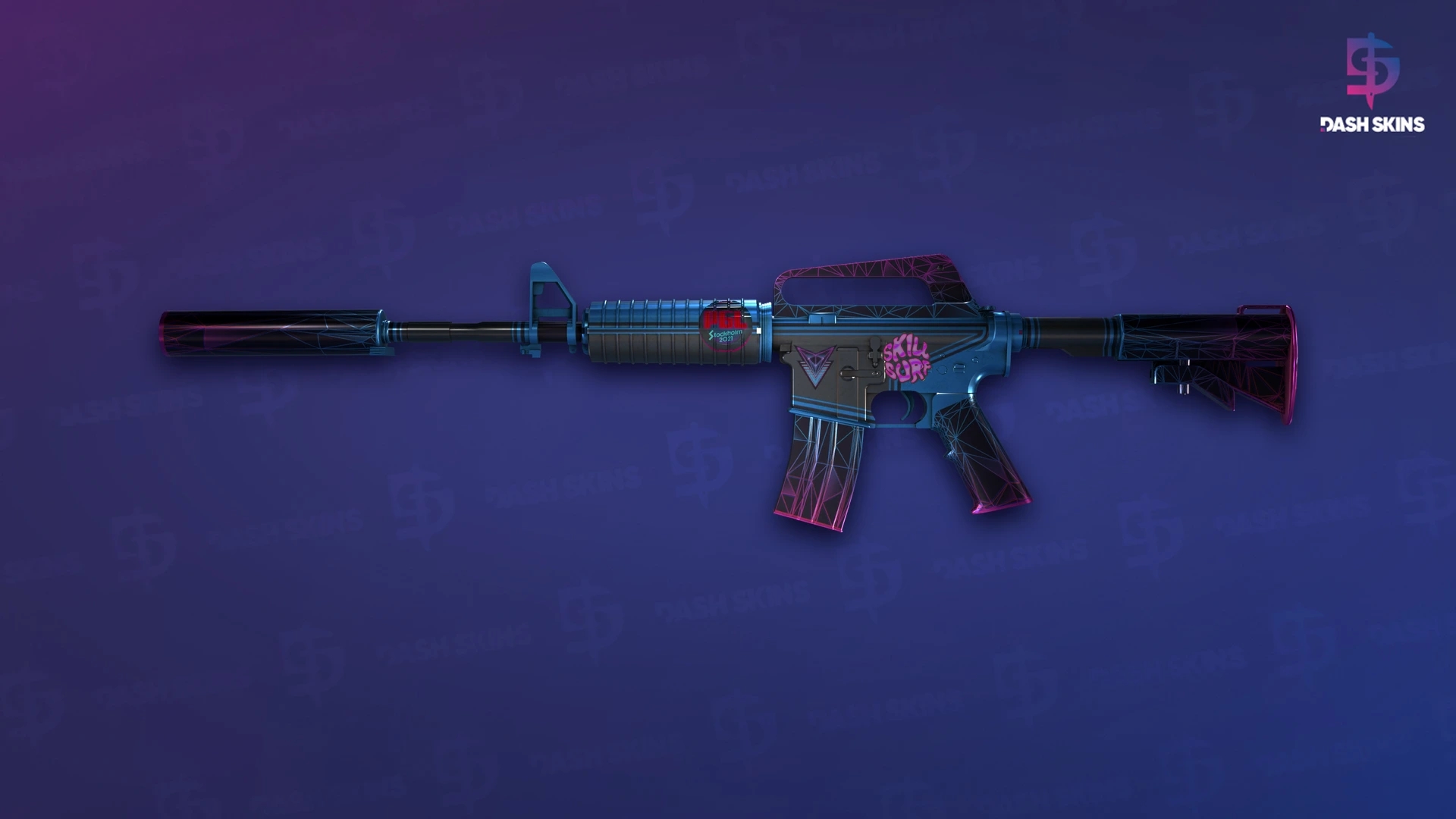 M4A1-S | Decimator (Minimal Wear) Screenshot Playside