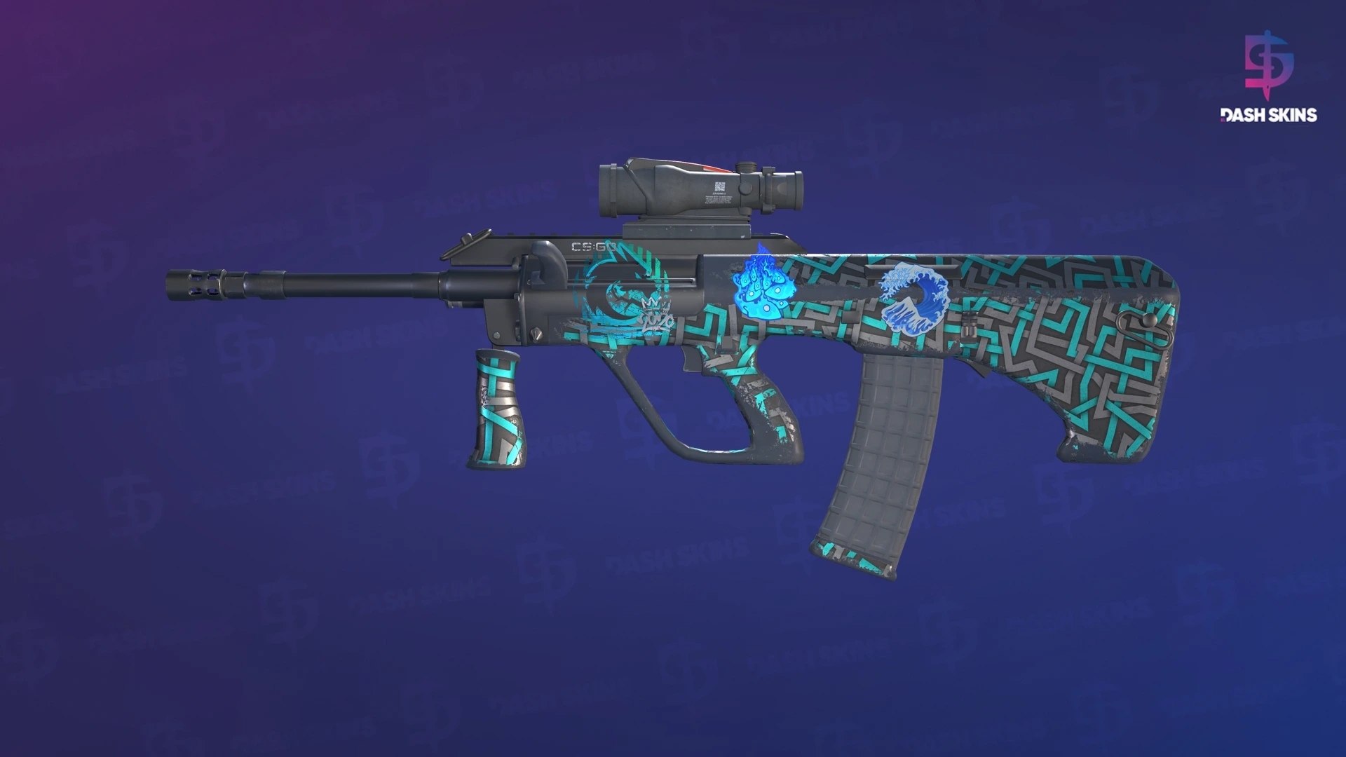 AUG | Ricochet (Field-Tested) Screenshot Playside