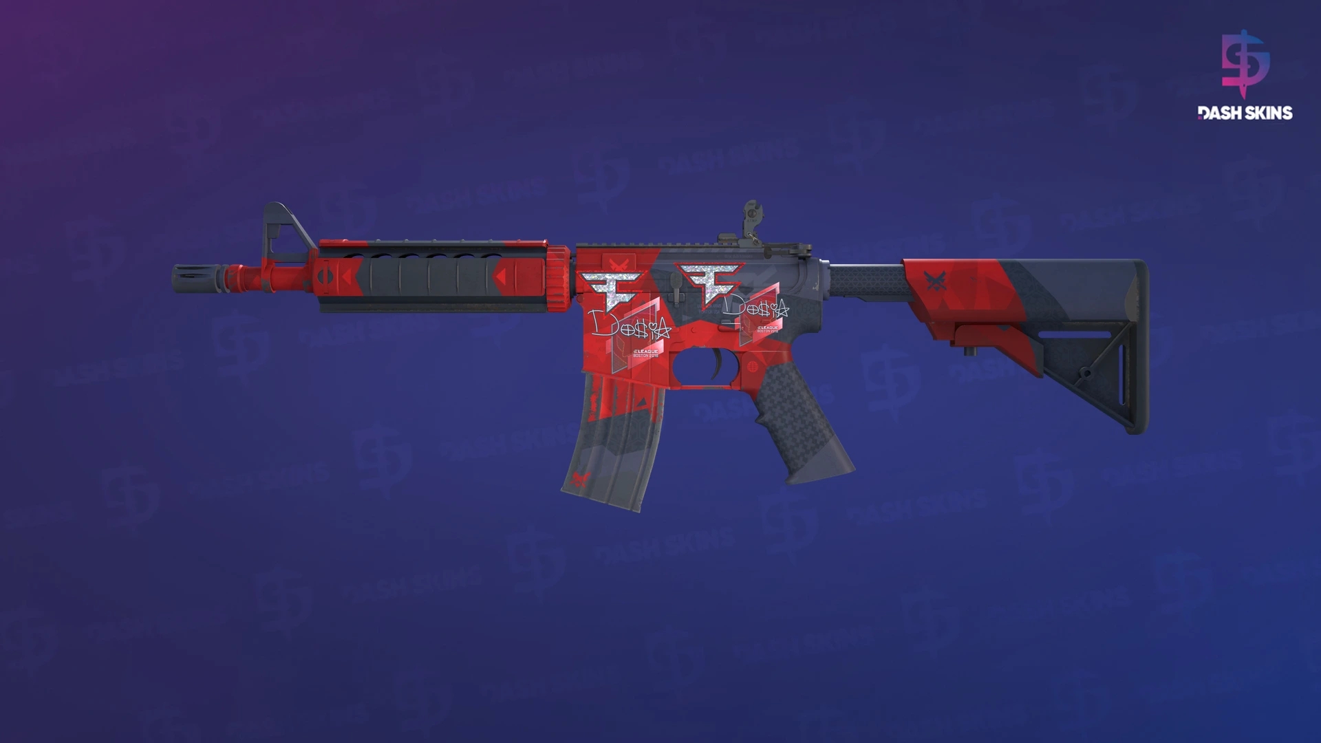 M4A4 | Evil Daimyo (Field-Tested) Screenshot Playside