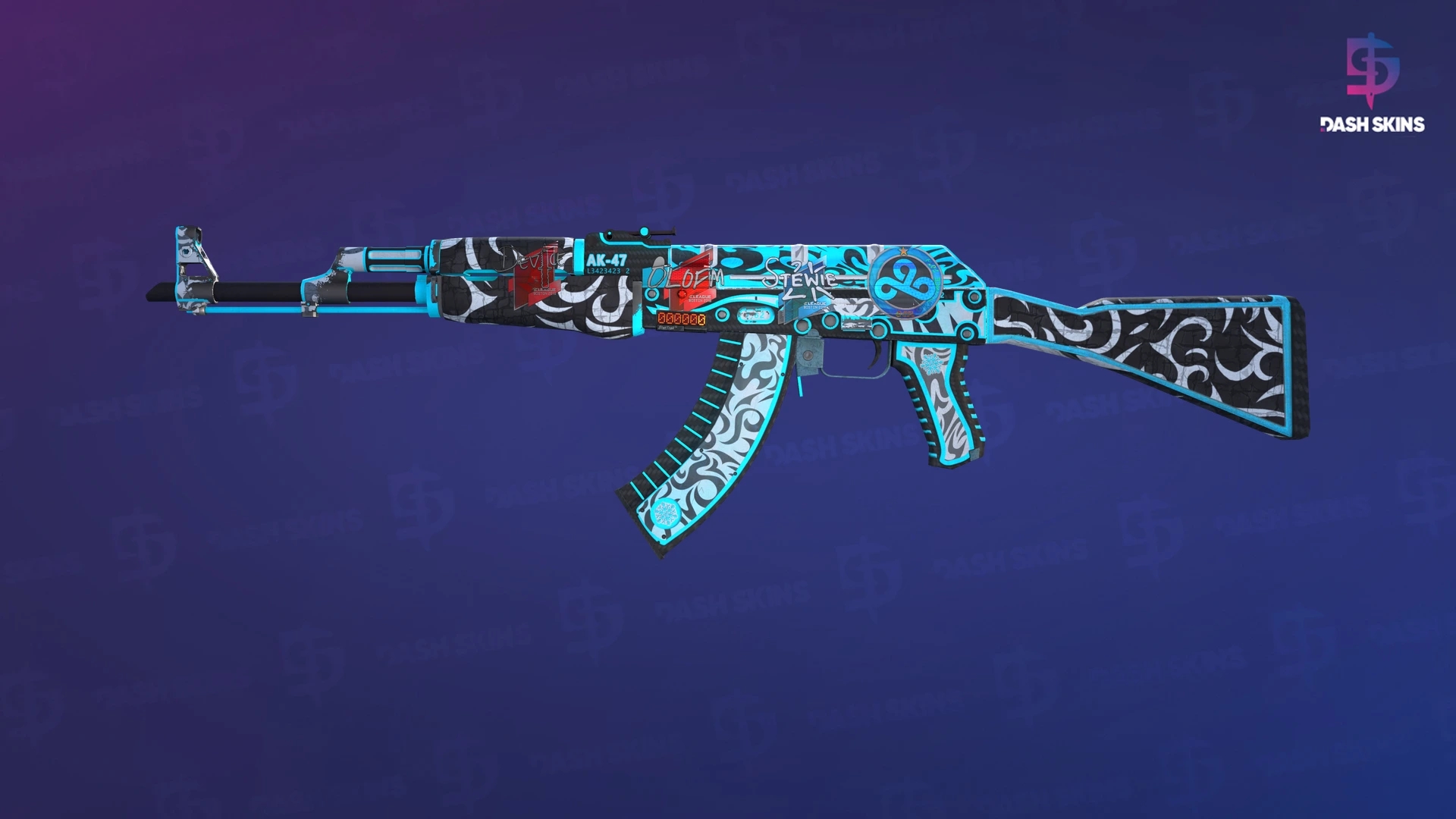 StatTrak™ AK-47 | Frontside Misty (Field-Tested) Screenshot Playside