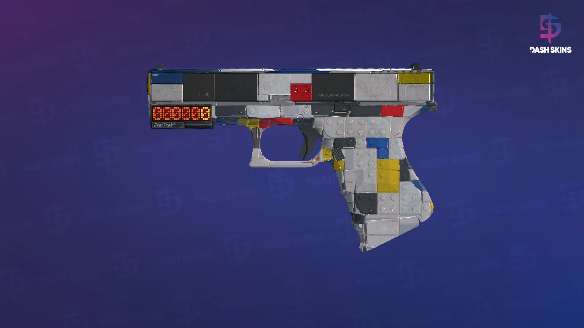 StatTrak™ Glock-18 | Block-18 (Field-Tested) Screenshot Playside