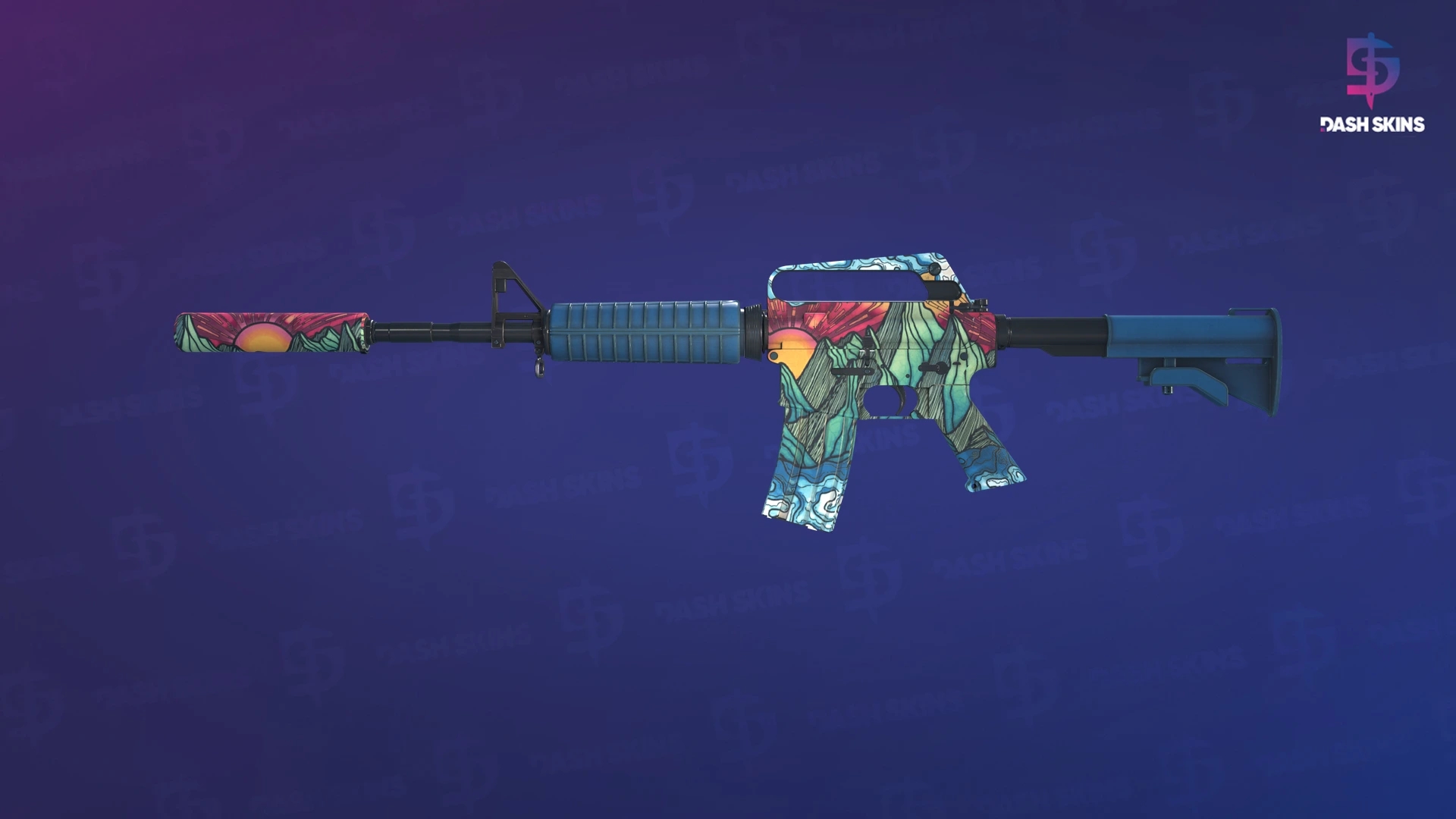 M4A1-S | Solitude (Minimal Wear) Screenshot Playside