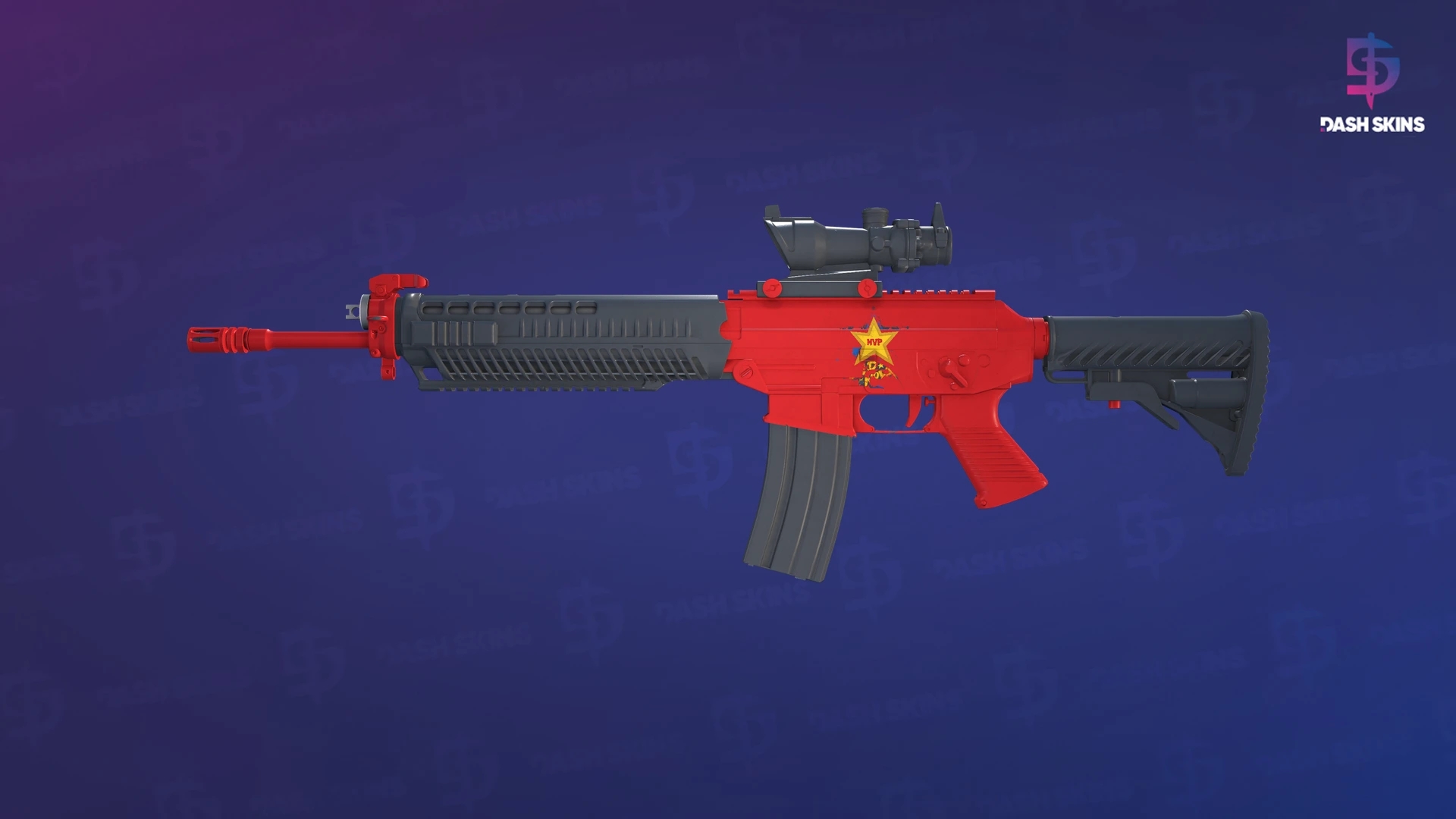 SG 553 | Candy Apple (Factory New) Screenshot Playside