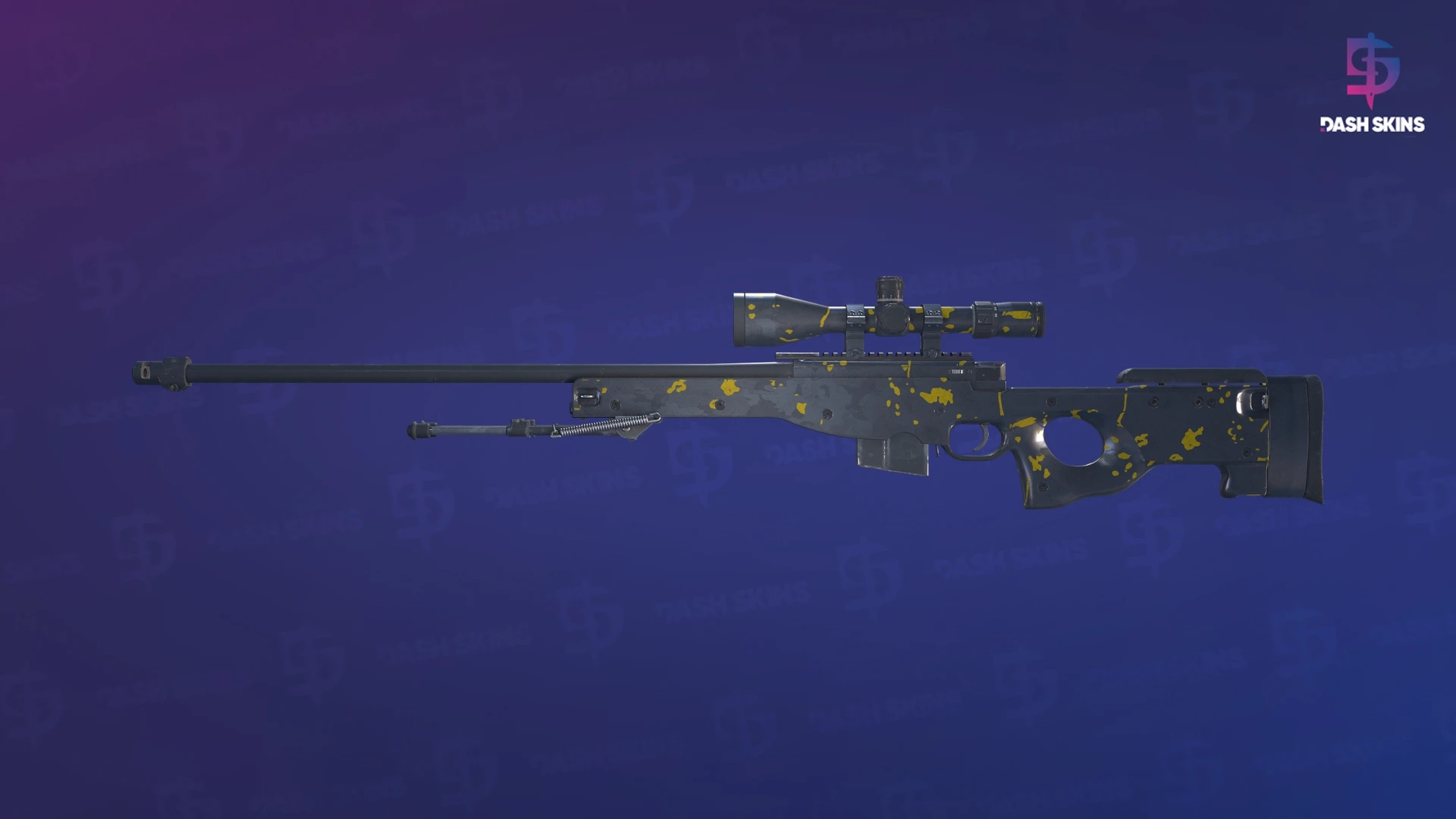 AWP | Arsenic Spill (Well-Worn) Screenshot Playside