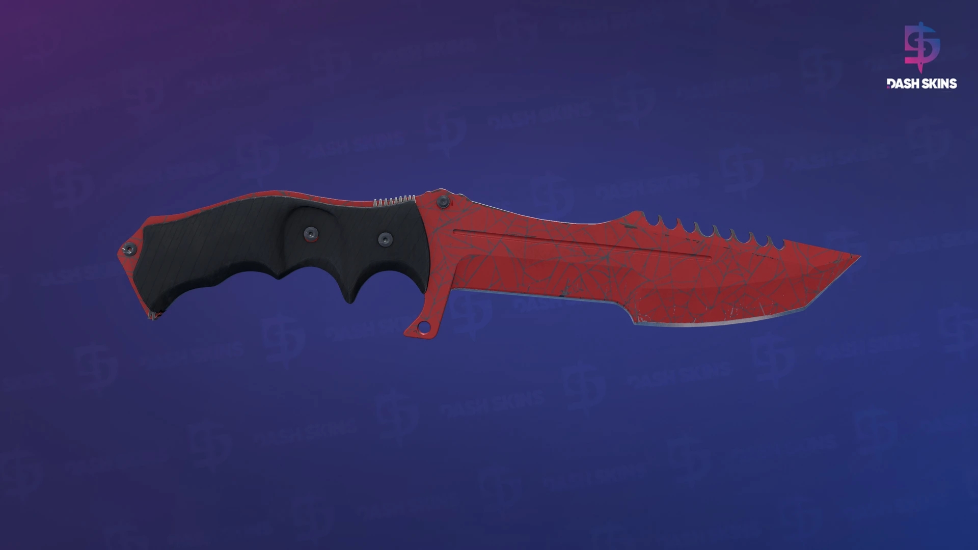 ★ Huntsman Knife | Crimson Web (Minimal Wear) Screenshot Playside