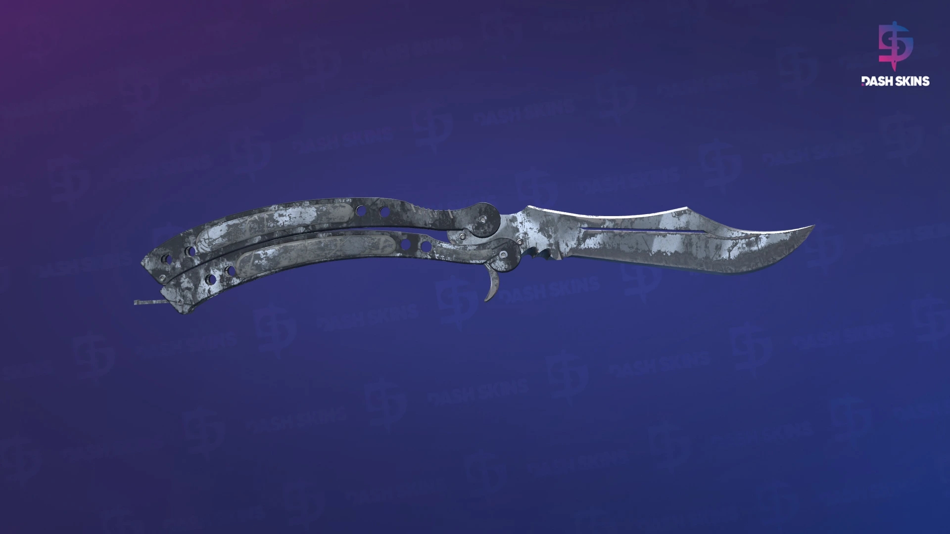 ★ Butterfly Knife | Urban Masked (Battle-Scarred) Screenshot Playside