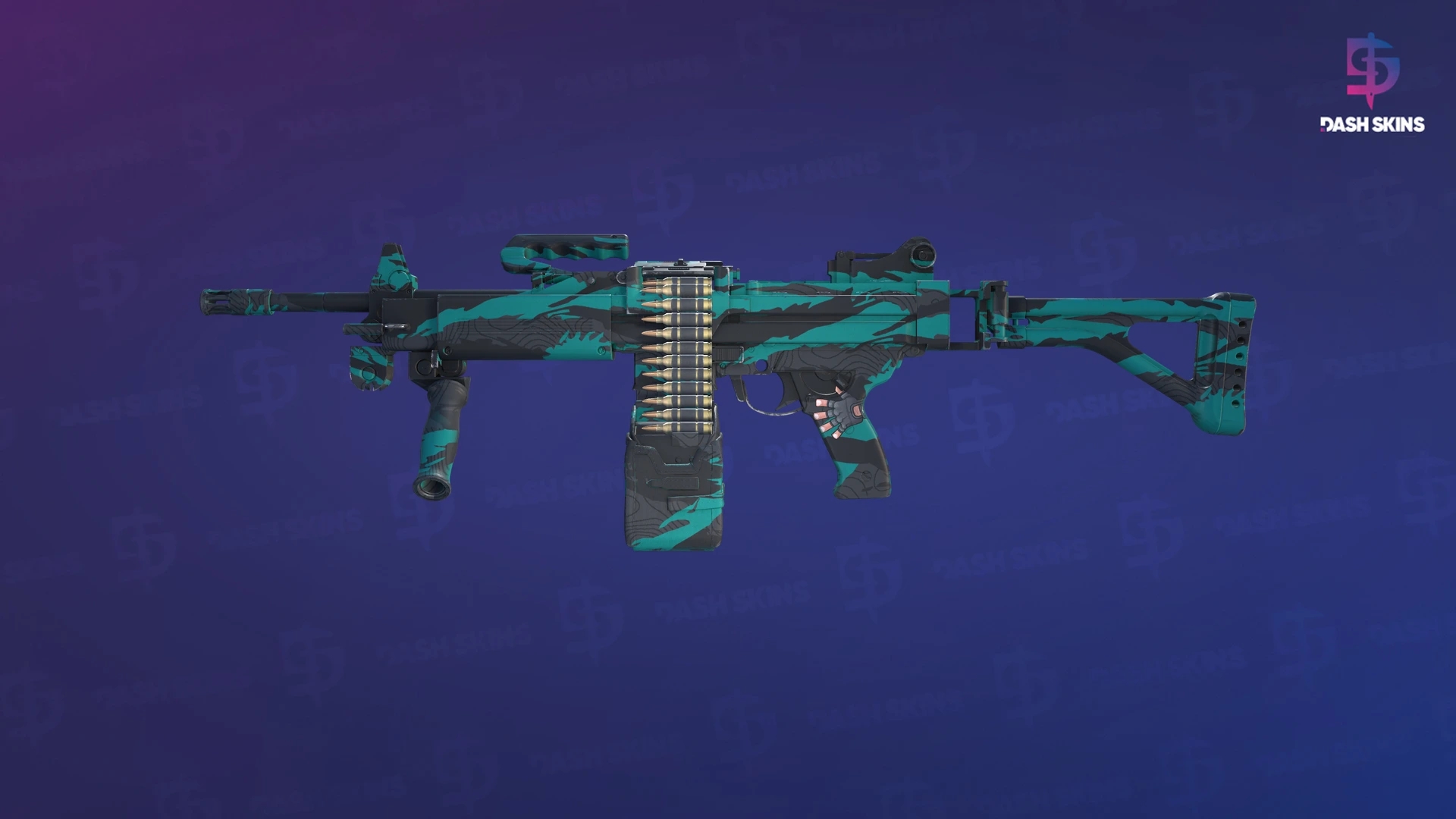 Negev | Terrain (Factory New) Screenshot Playside