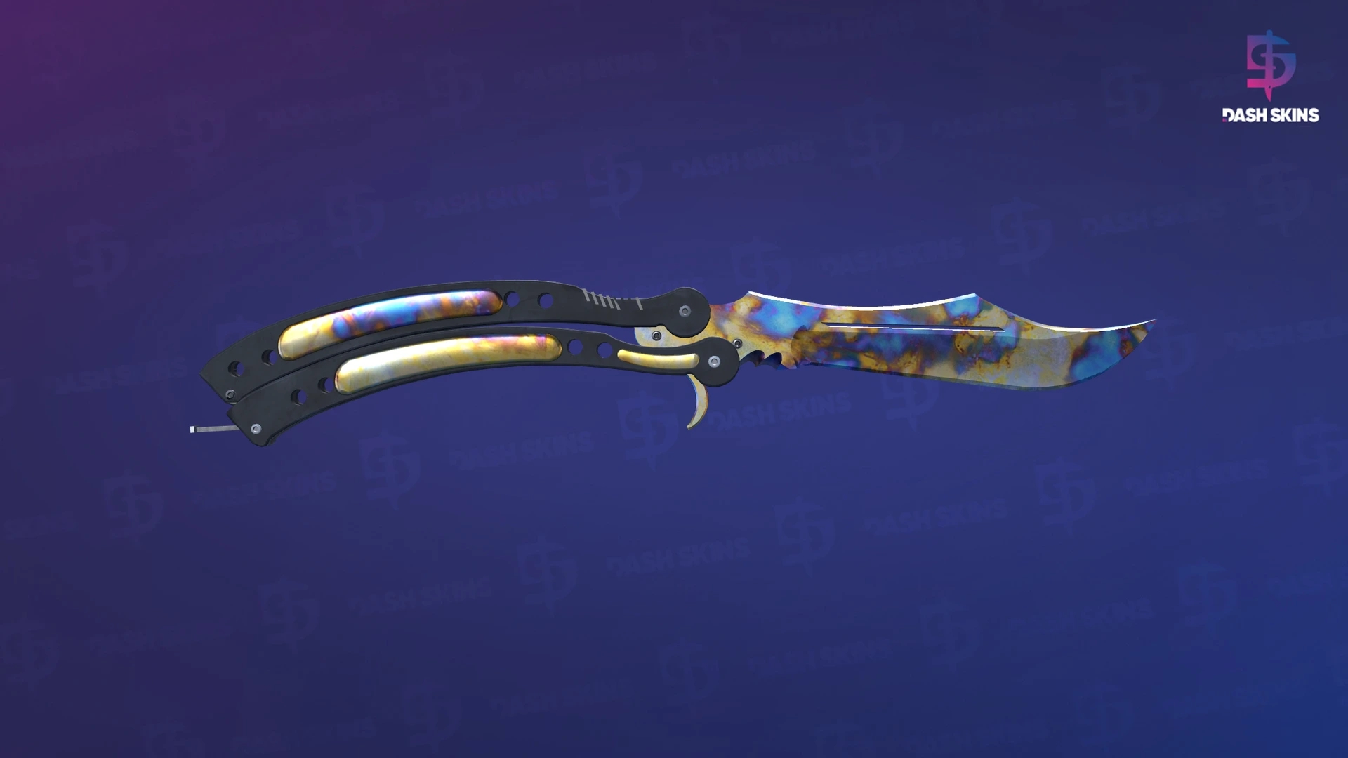 ★ Butterfly Knife | Case Hardened (Minimal Wear) Screenshot Playside