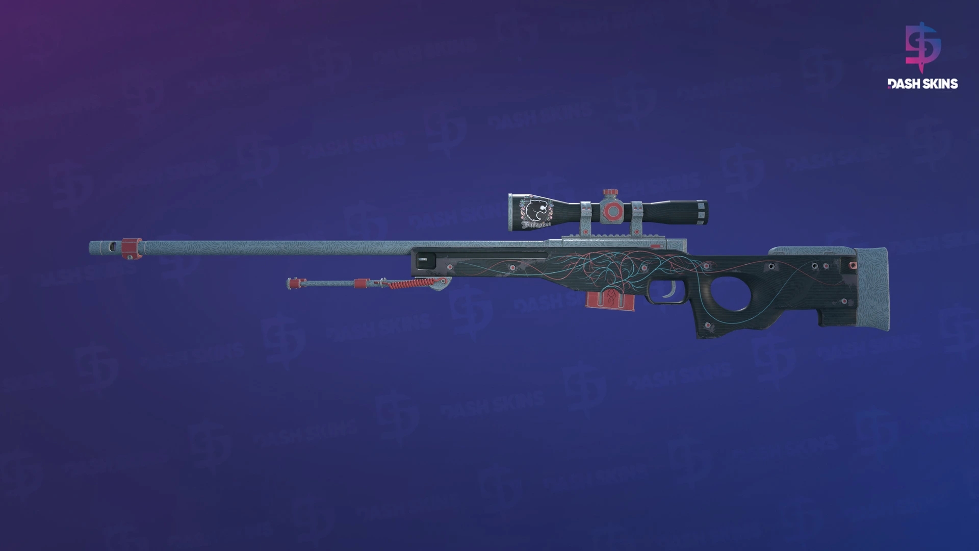AWP | Capillary (Field-Tested) Screenshot Playside